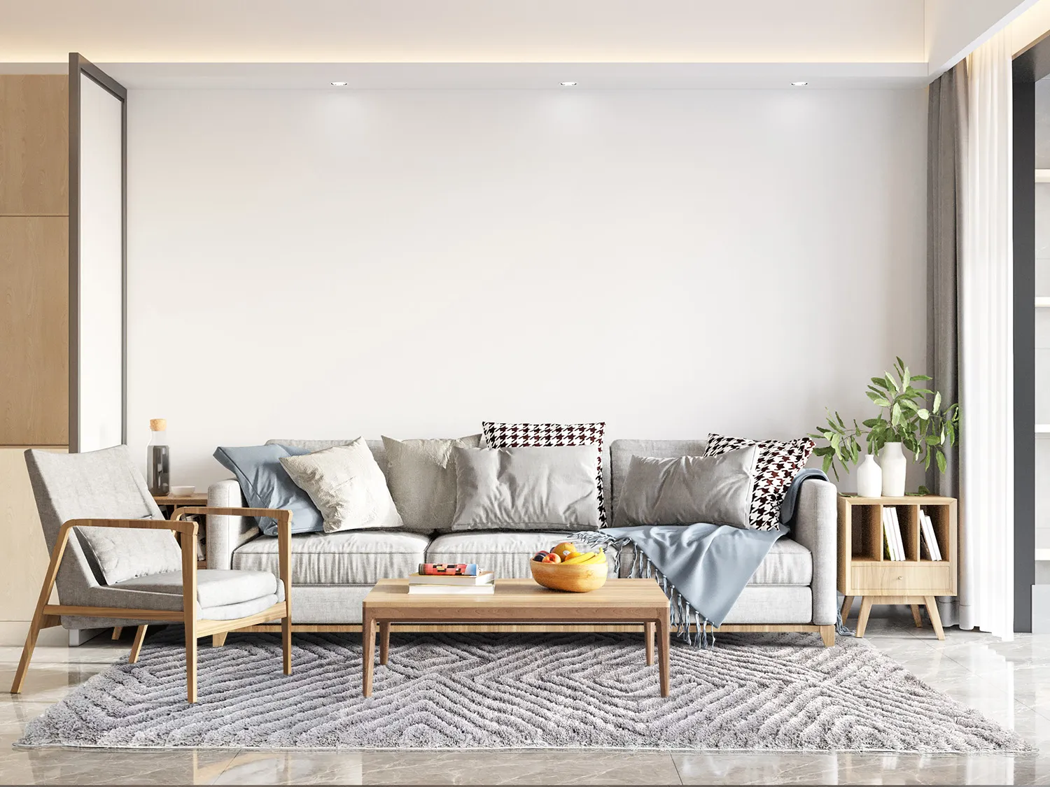 Tapetes felpudos - Monti (cinza)