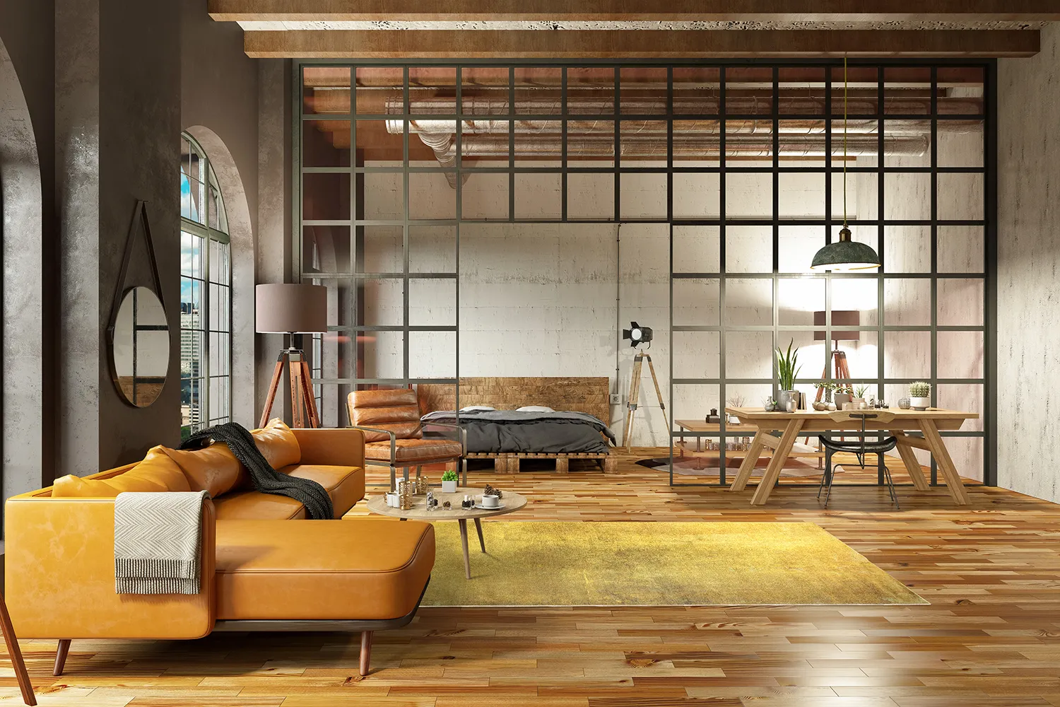 Tapete Wilton - Pazin (amarelo/verde)