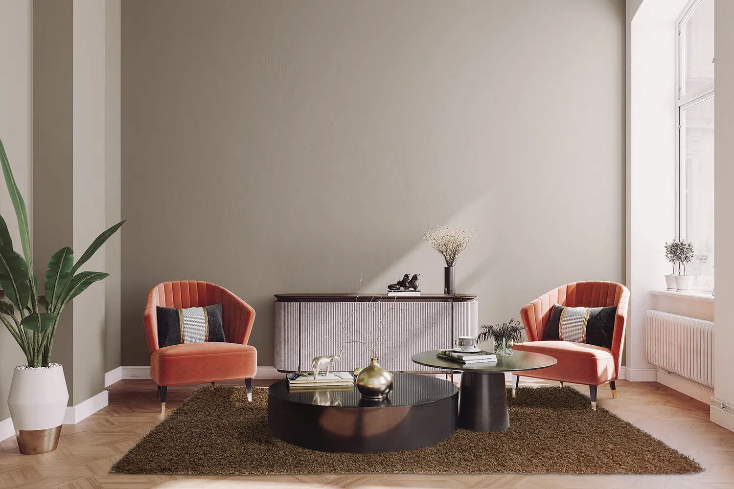 Tapetes felpudos - Zoe (marrom)