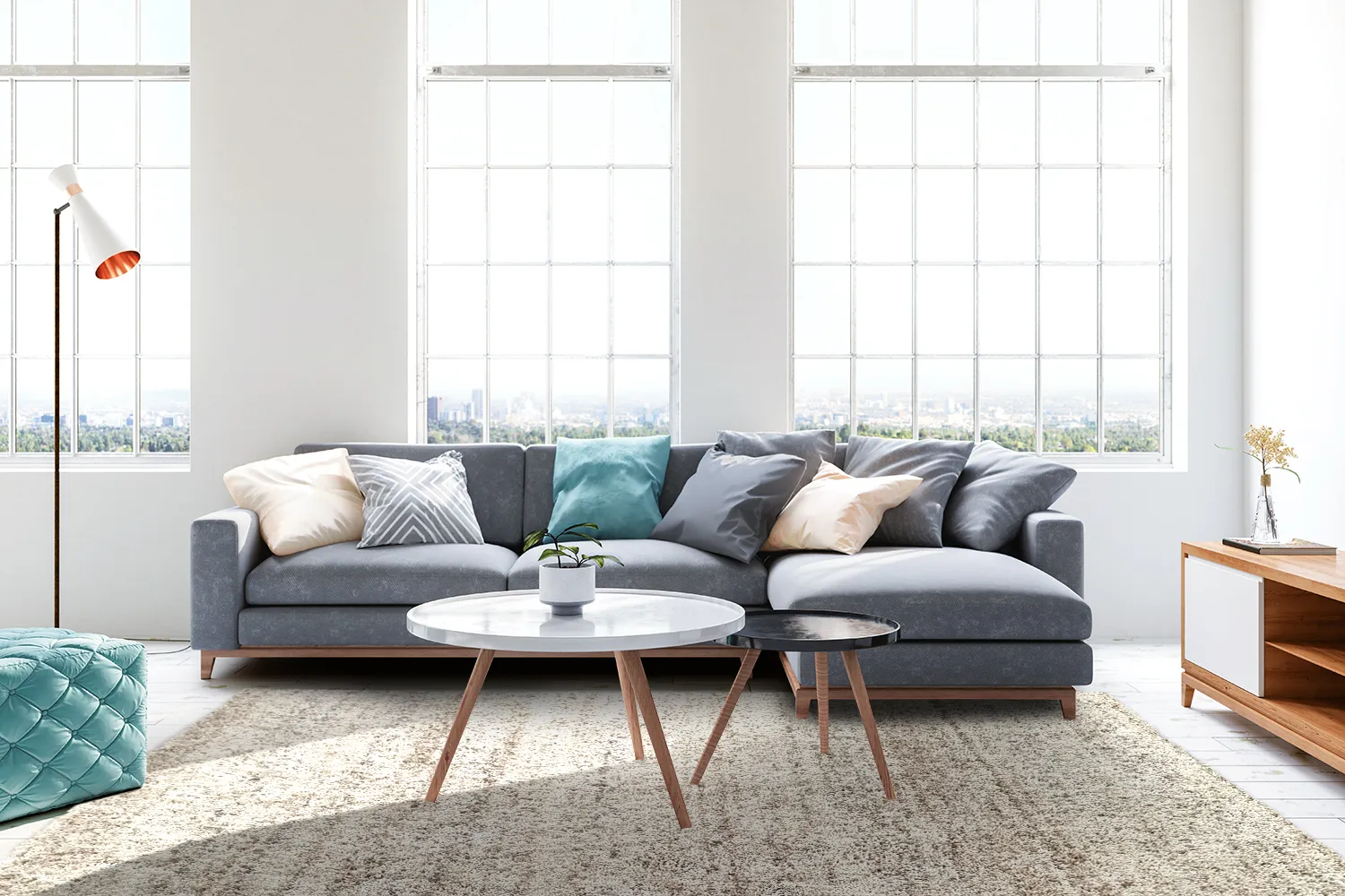 Tapetes felpudos - Carl (bege)