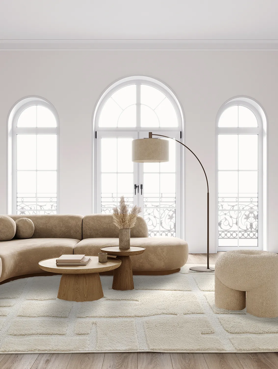 Tapetes felpudos - Tillie (offwhite)