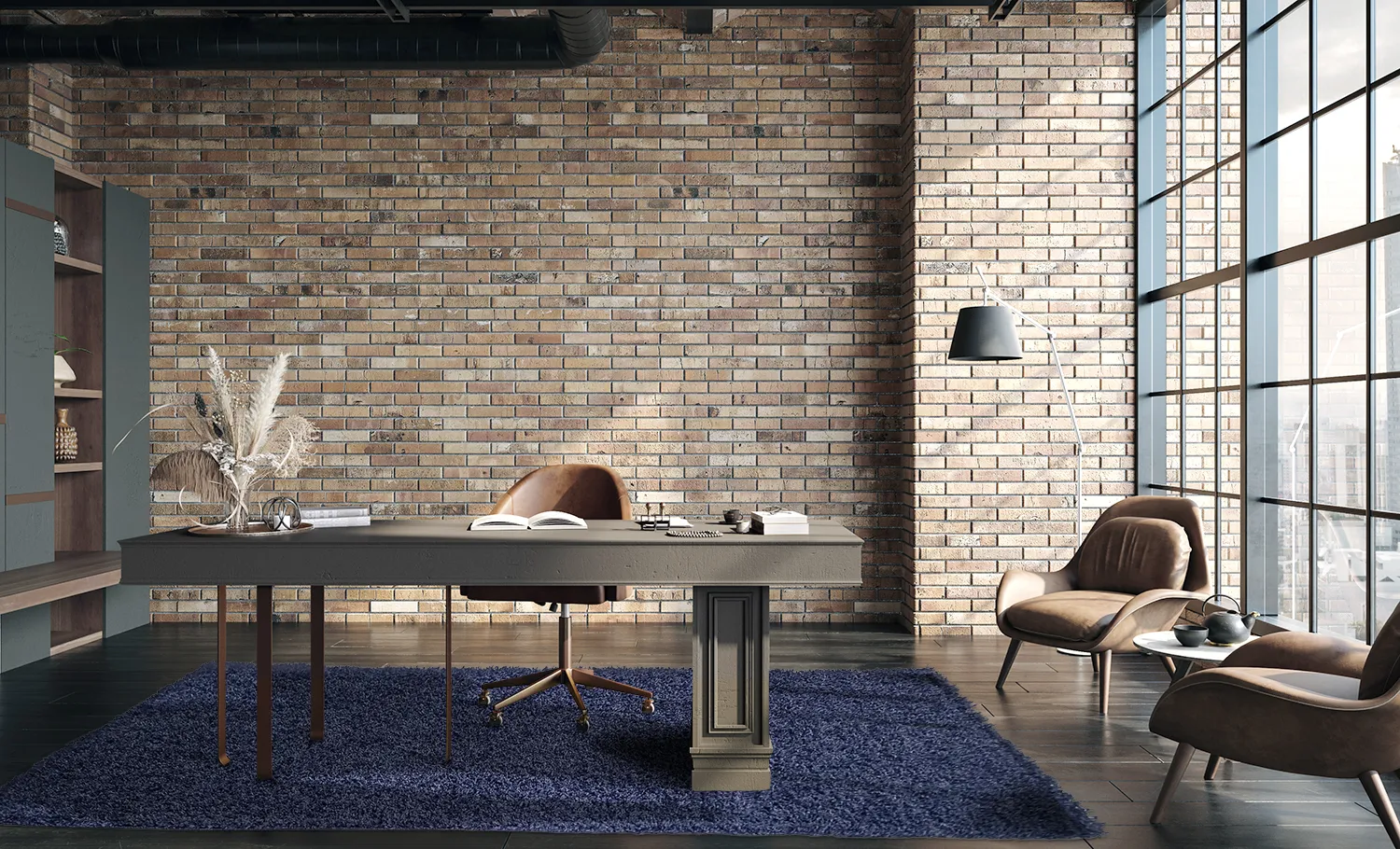 Tapetes felpudos - Zoe (azul escuro)