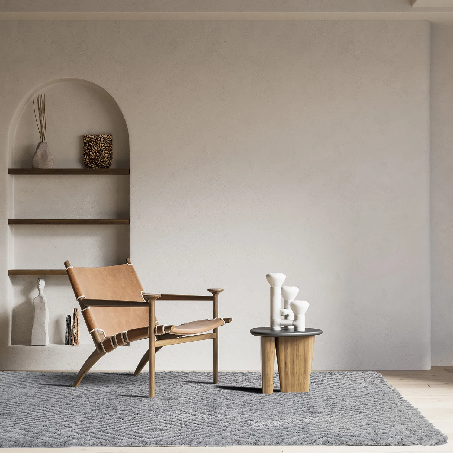 Tapetes felpudos - Stettin (cinza)