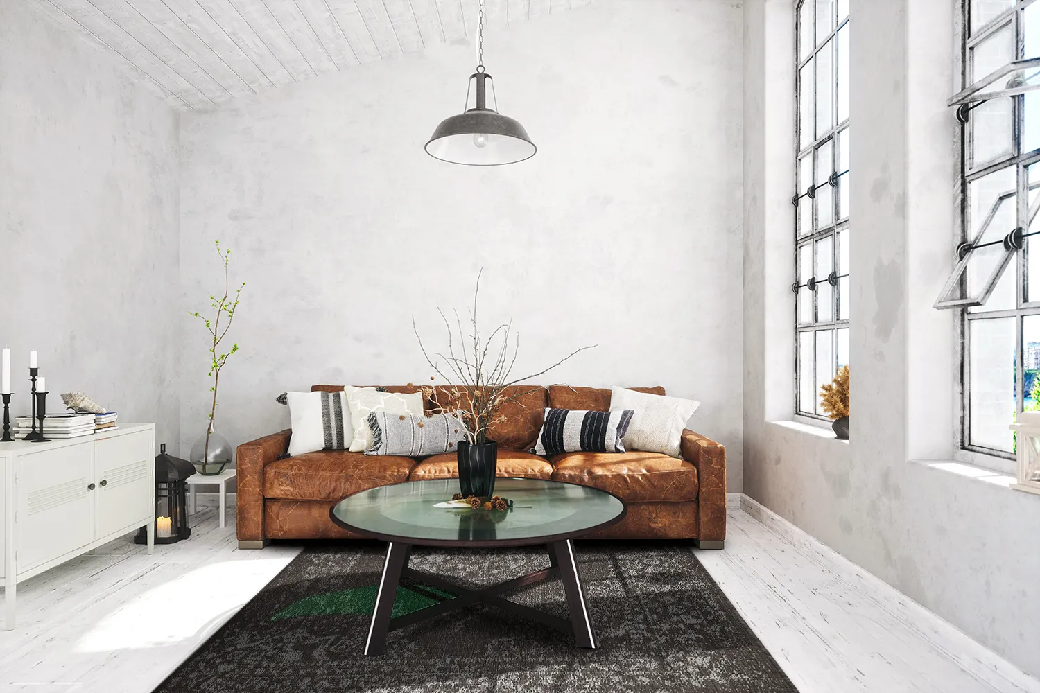 Tapete para interior e exterior - Ellstin (preto)