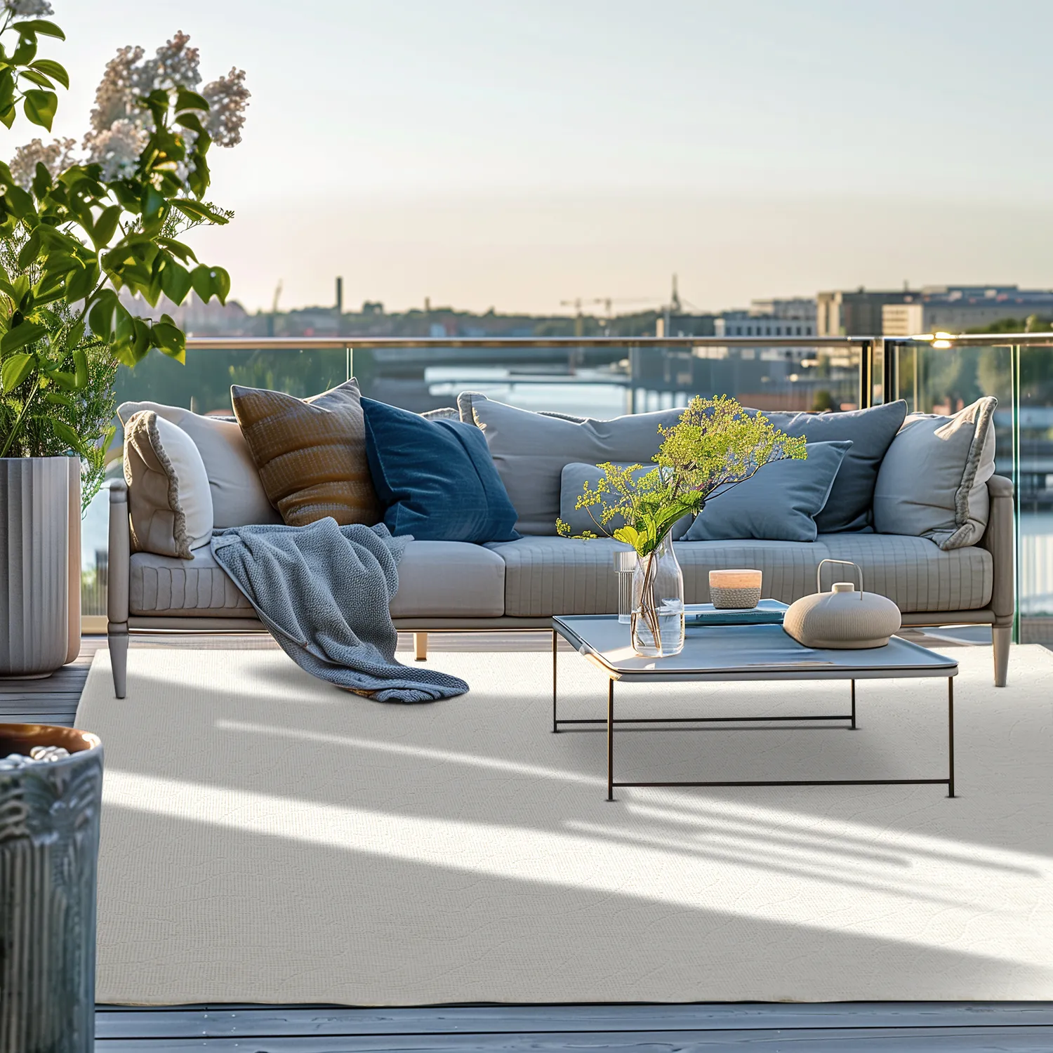 Tapete para interior e exterior - Thurman (offwhite)