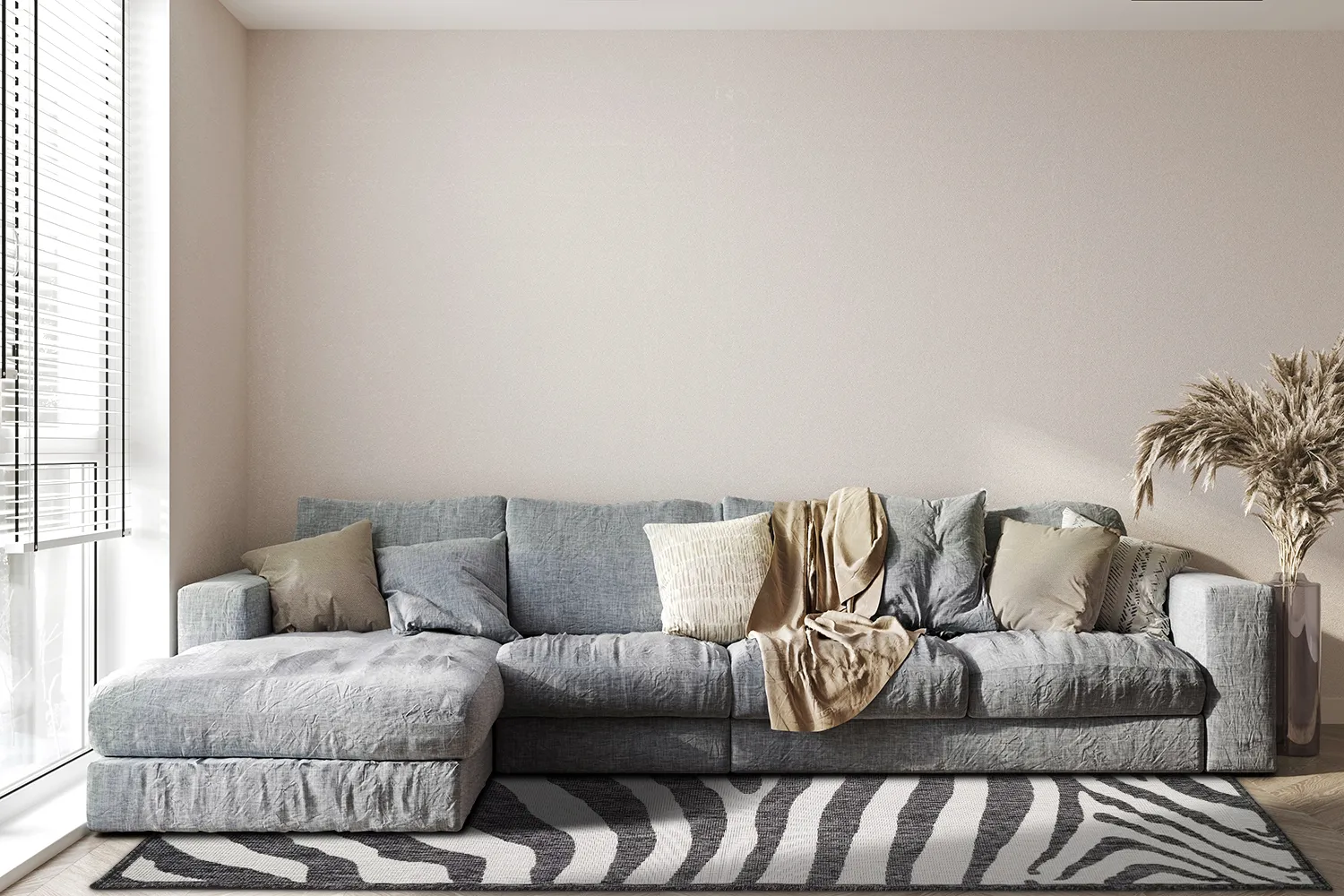 Tapete para interior e exterior - Winona (preto)