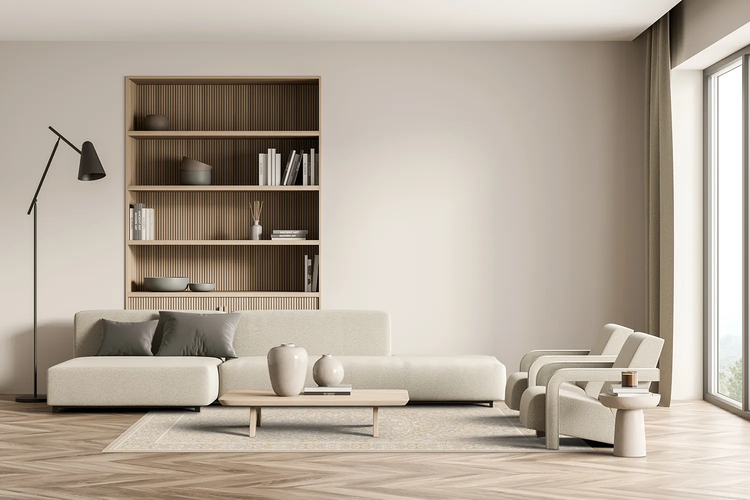 Tapete Wilton - Vivian (bege)