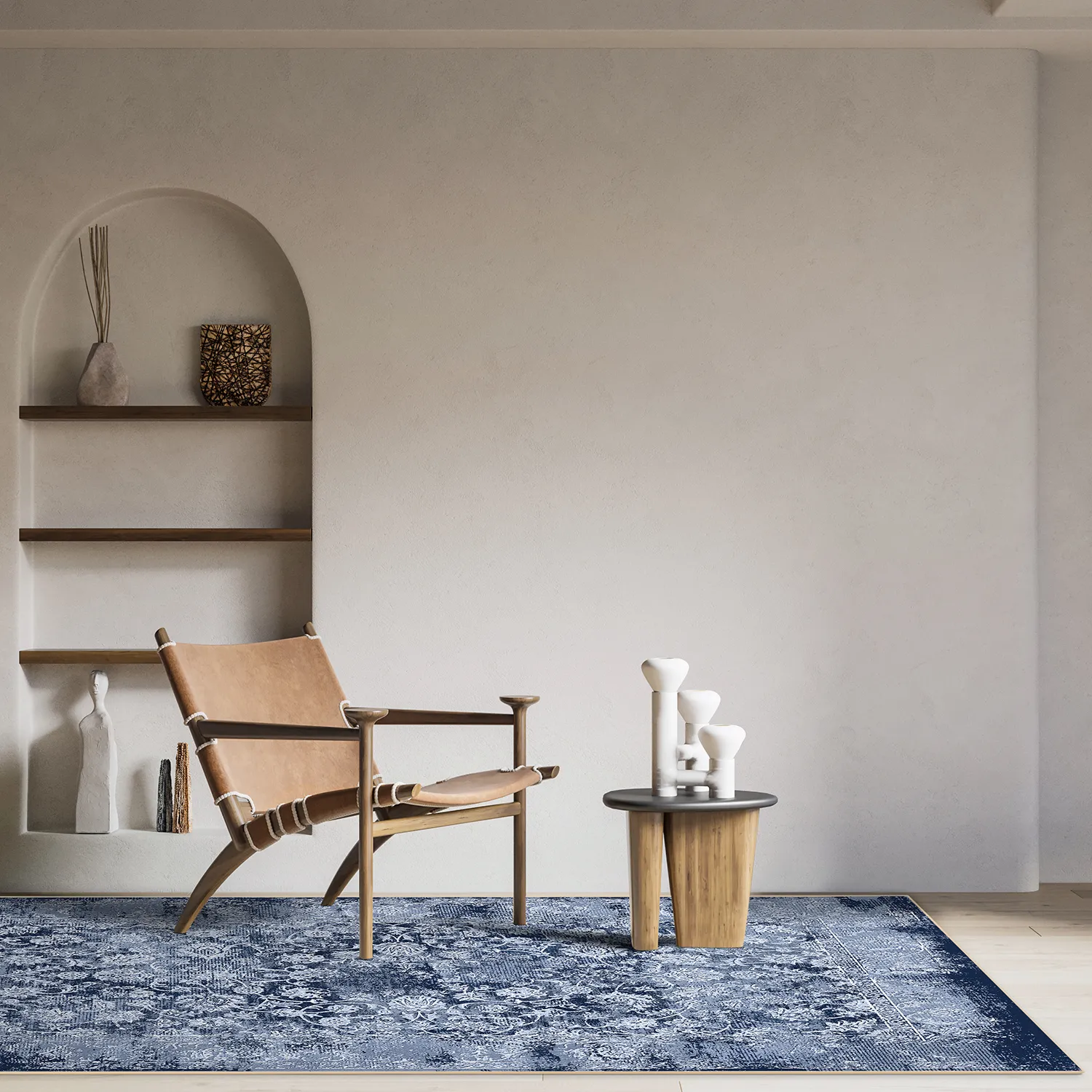 Tapete Wilton - Amaya (azul)