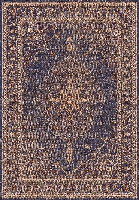 Tapete Wilton - Pacini (azul-marinho)