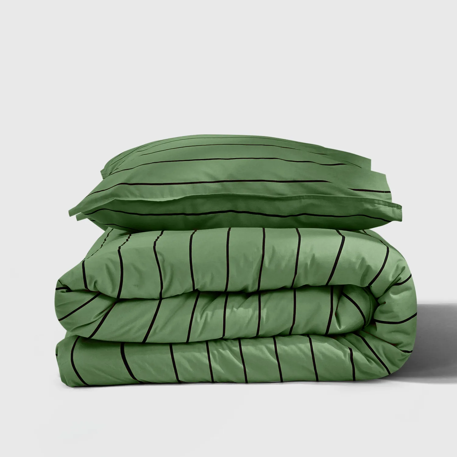 Conjunto de capa de edredão - Isadora (verde)