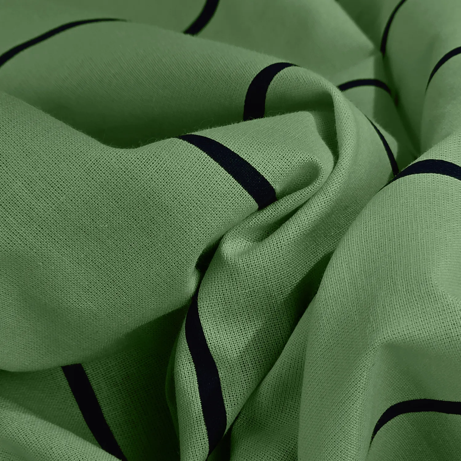 Conjunto de capa de edredão - Isadora (verde)