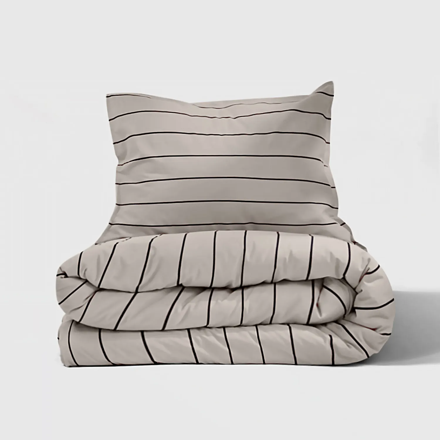 Conjunto de capa de edredão - Isadora (cinzento)