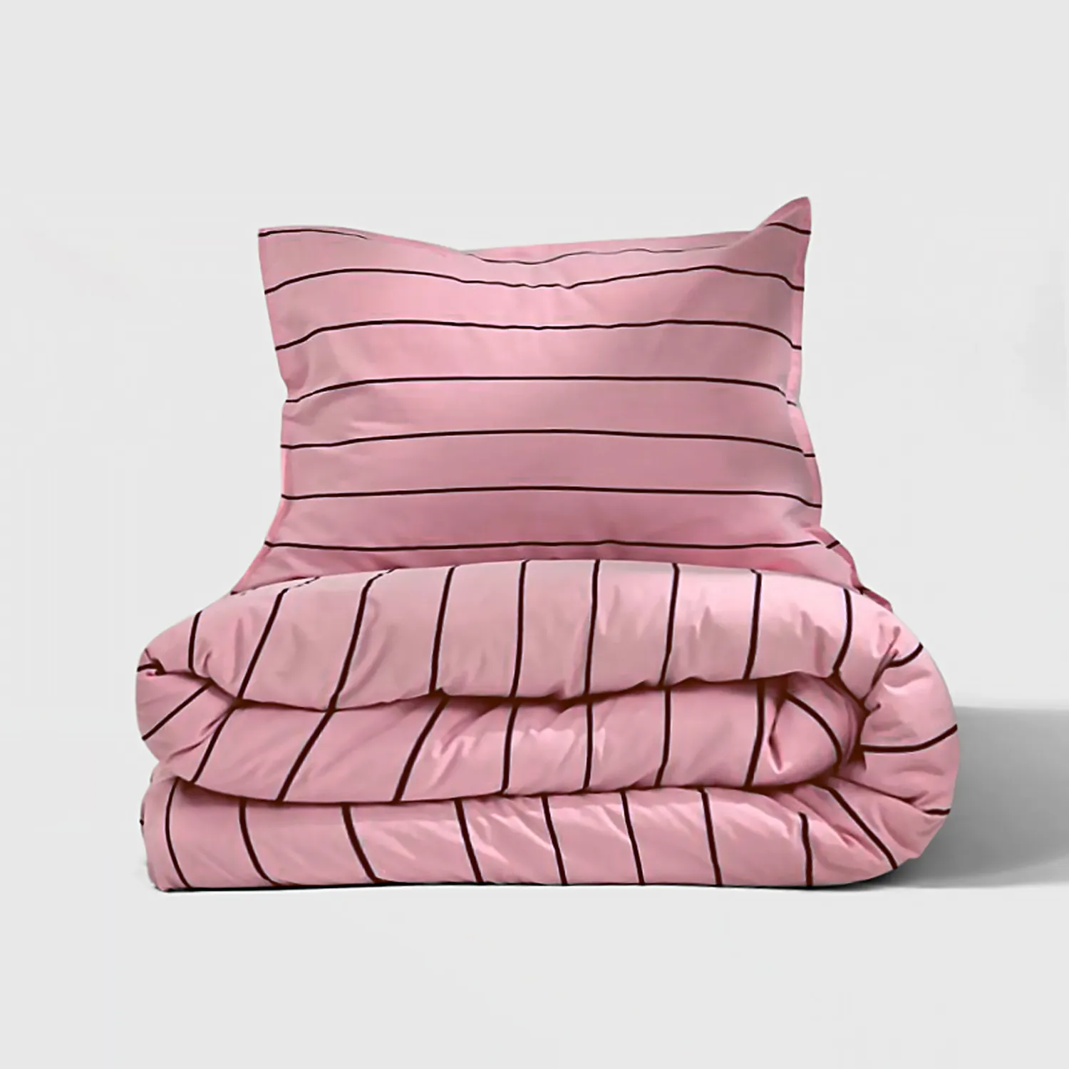 Conjunto de capa de edredão - Isadora (rosa)