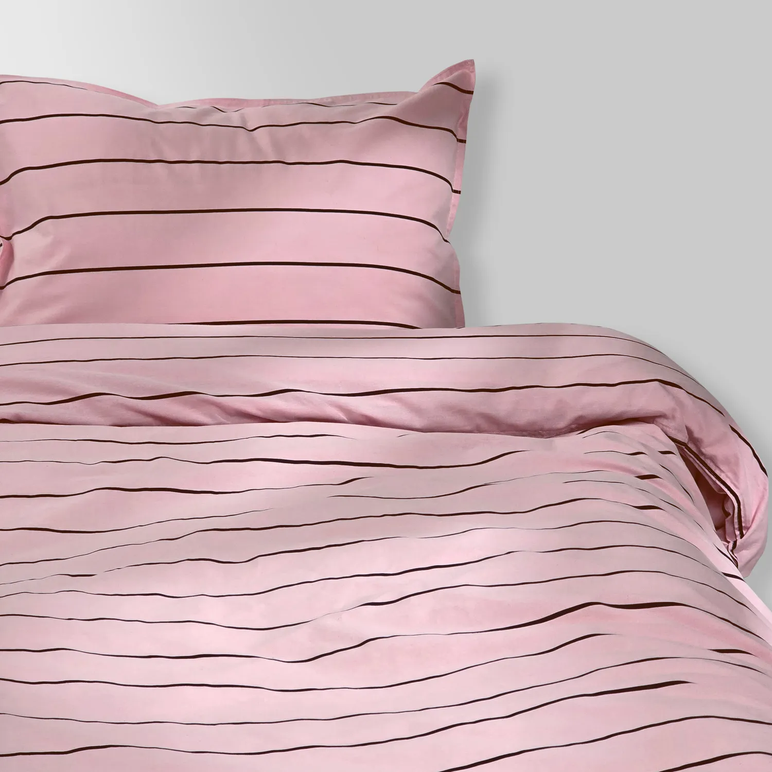 Conjunto de capa de edredão - Isadora (rosa)