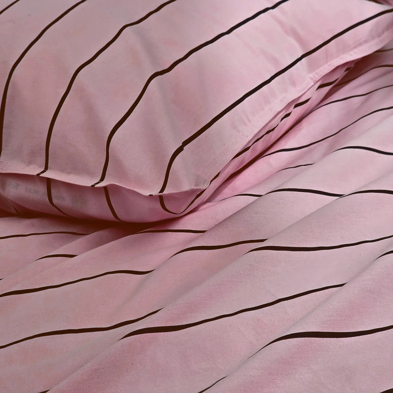 Conjunto de capa de edredão - Isadora (rosa)