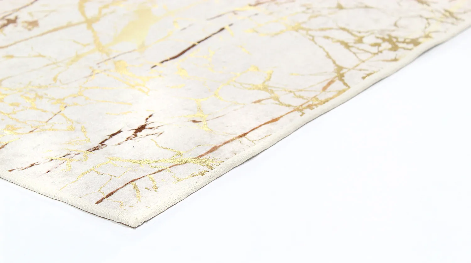 Tapete Wilton - Alden (offwhite/dourado)