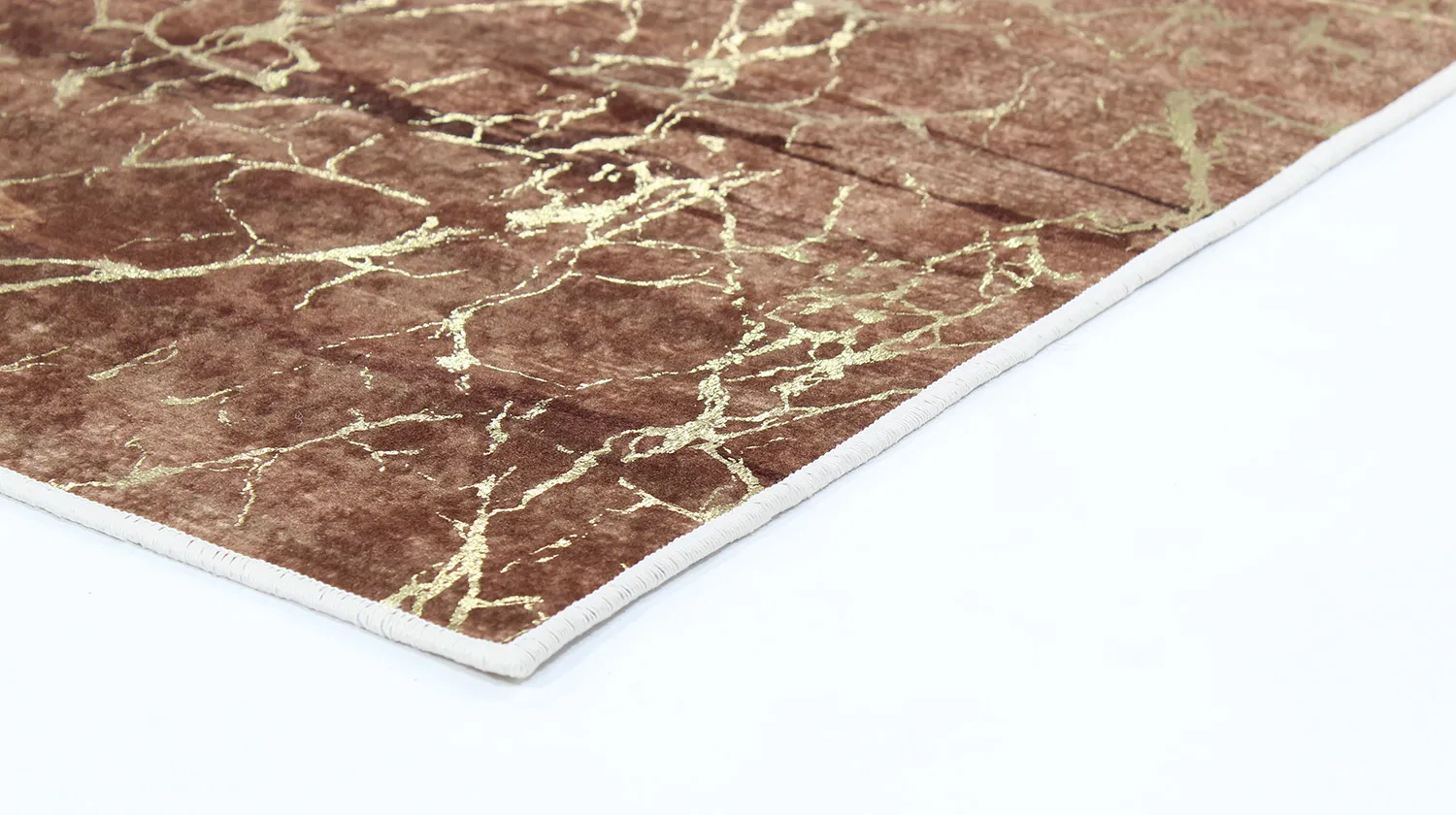 Tapete Wilton - Alden (marrom/dourado)