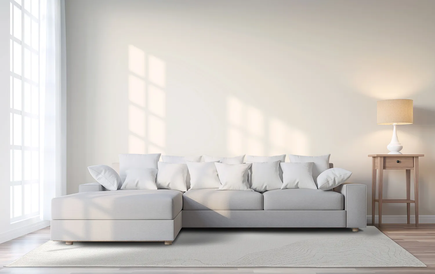 Tapete para interior e exterior - Zelmare (offwhite)