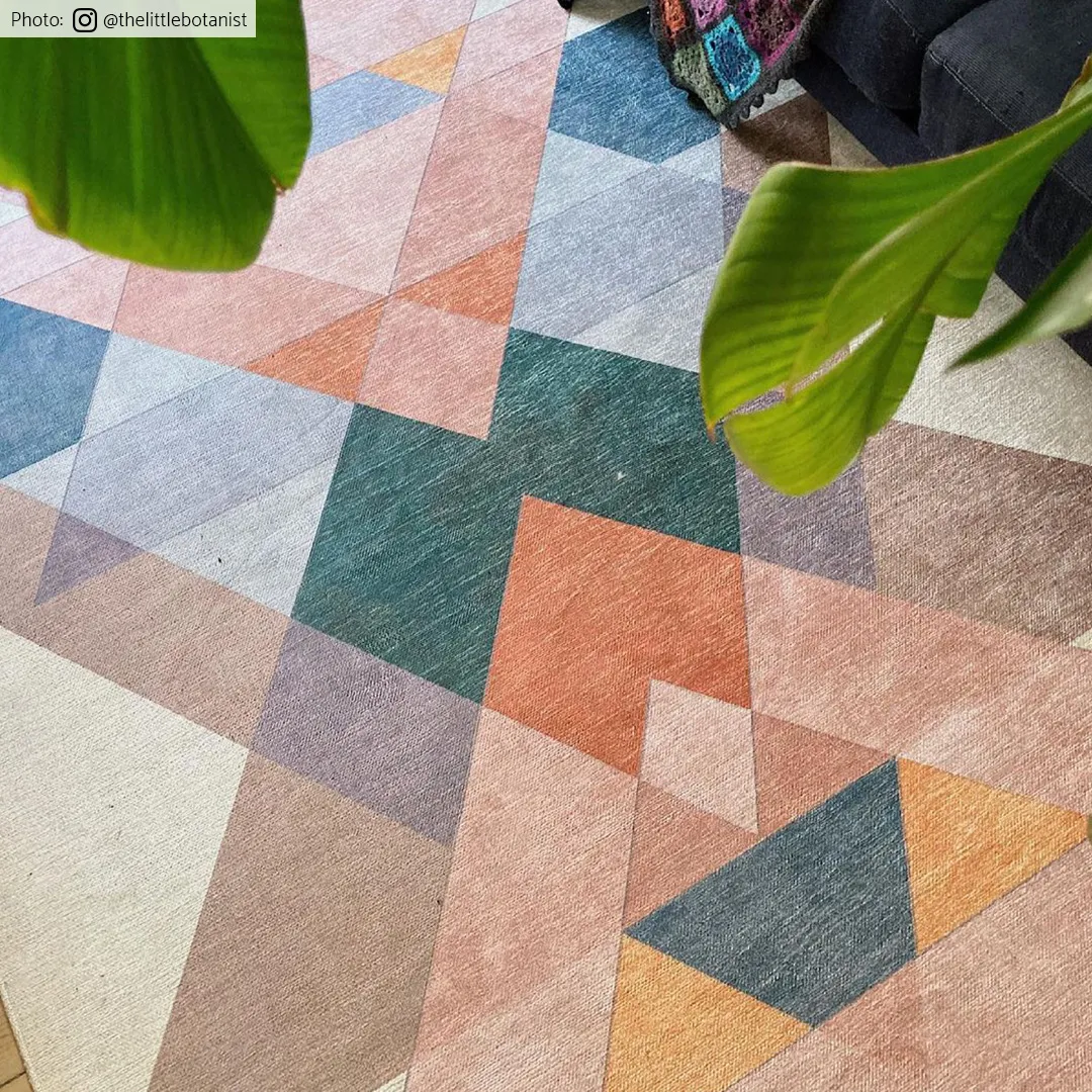 Tapete Wilton - Jeral (bege/multicolorido)