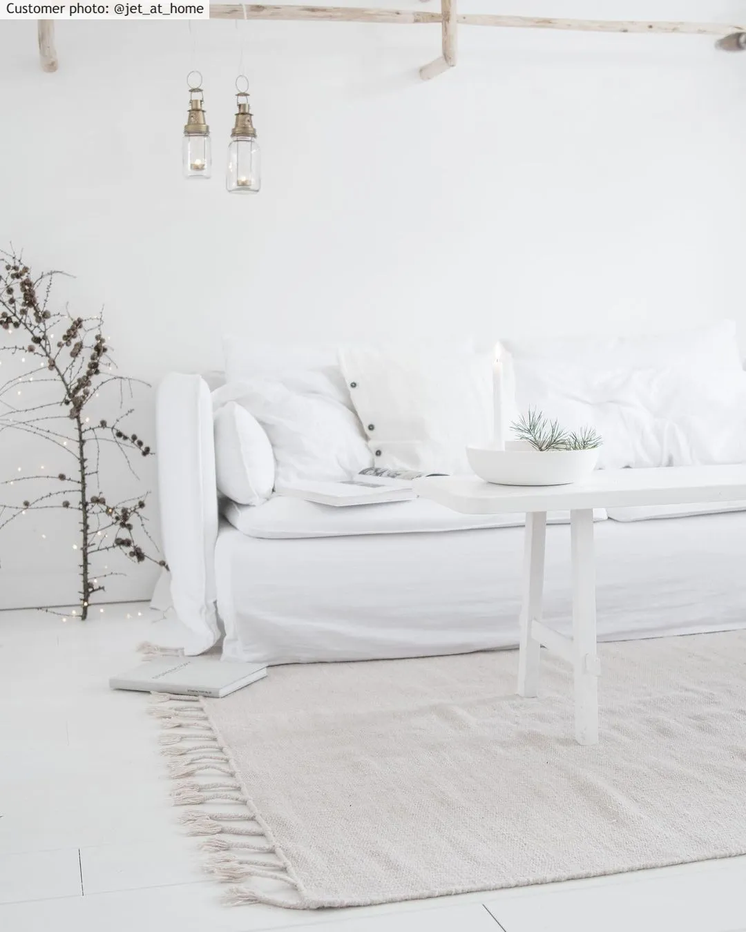 Tapete de lã - Malana (bege)