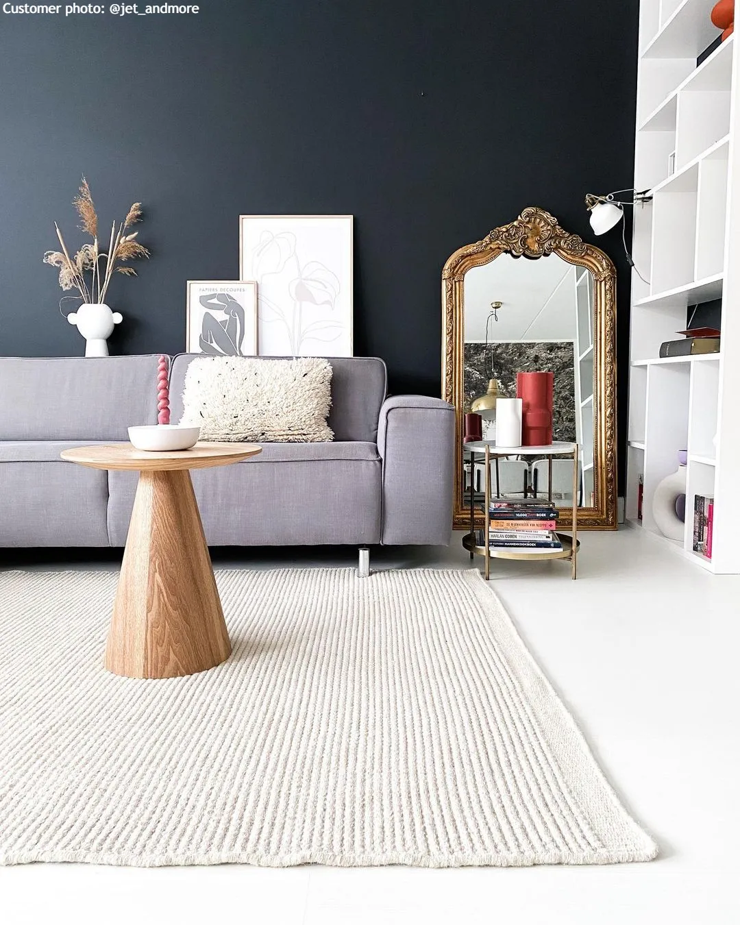 Tapete de lã - Coastal (branco)