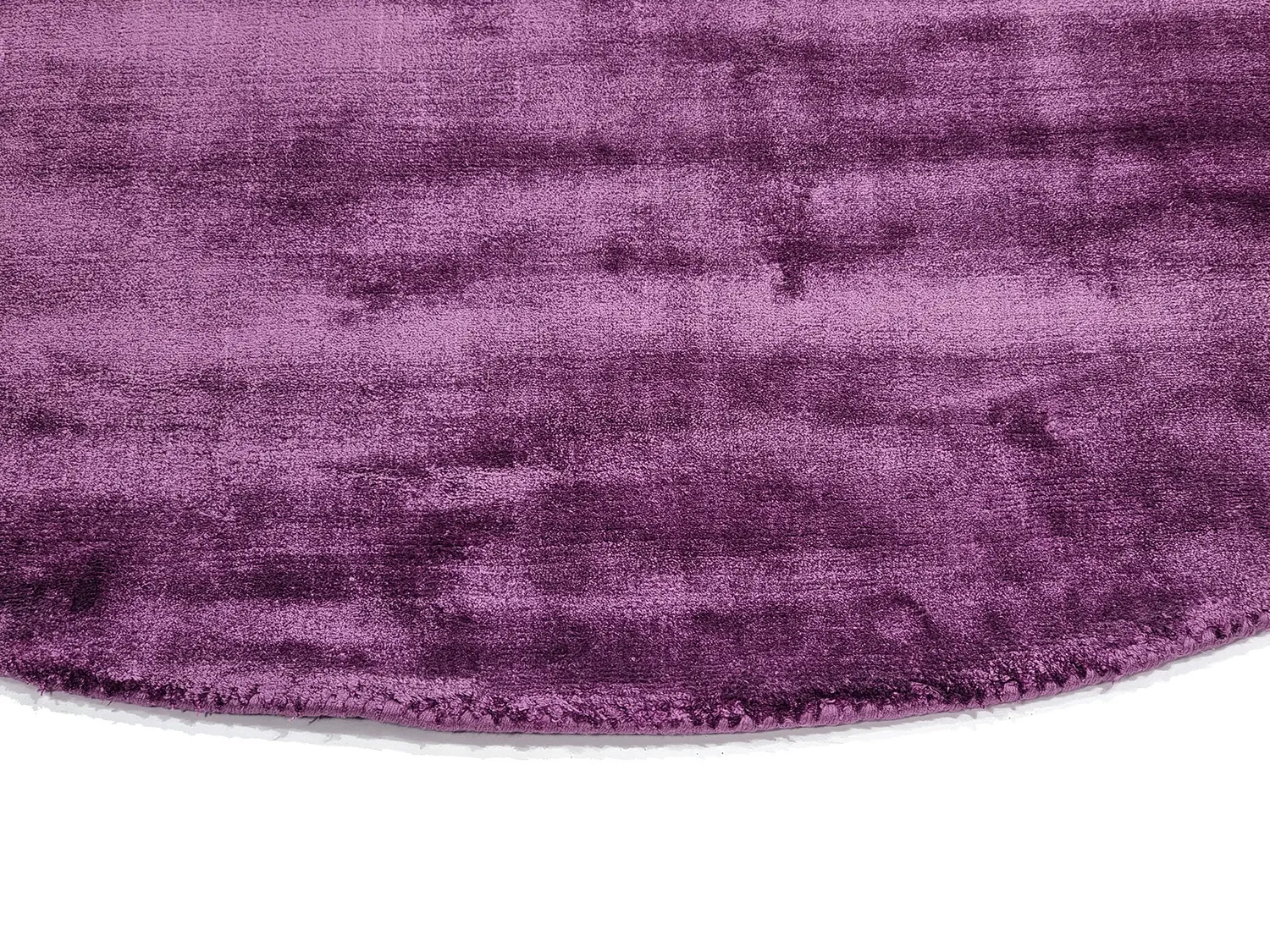 Tapete redondo - Jodhpur Special Luxury Edition (roxo)