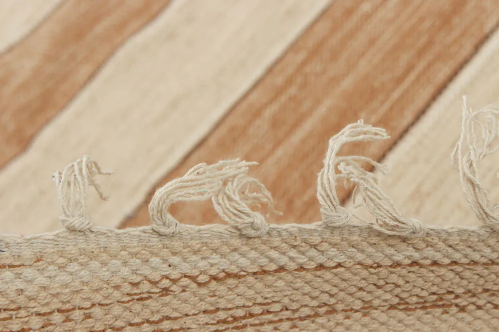 Tapete de retalhos - Julia (bege)