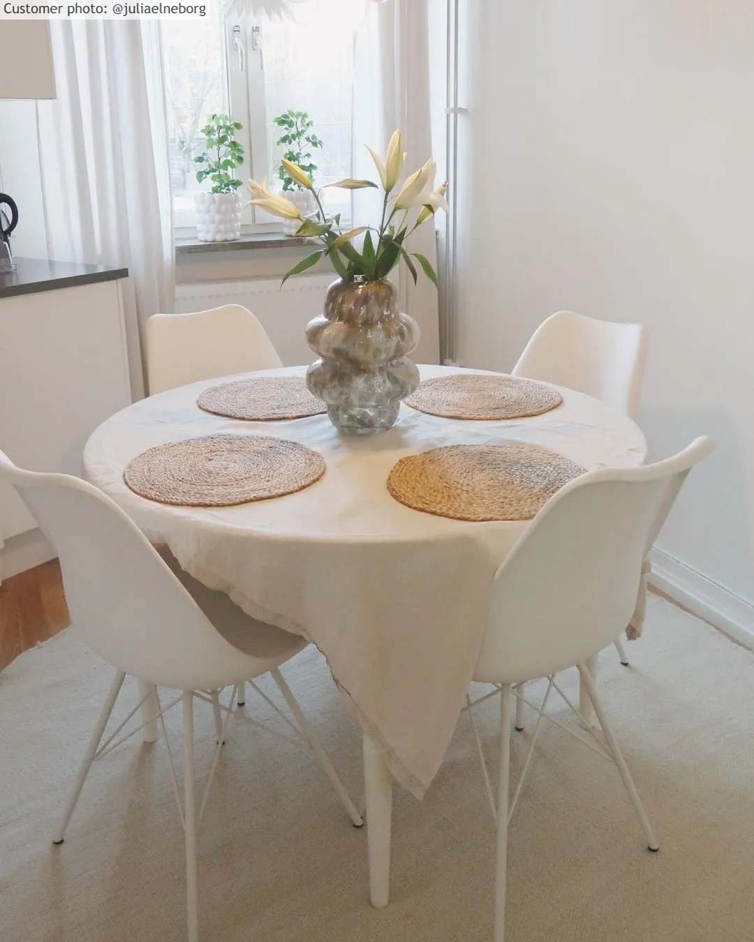 Tapete redondo - Bibury (cream)