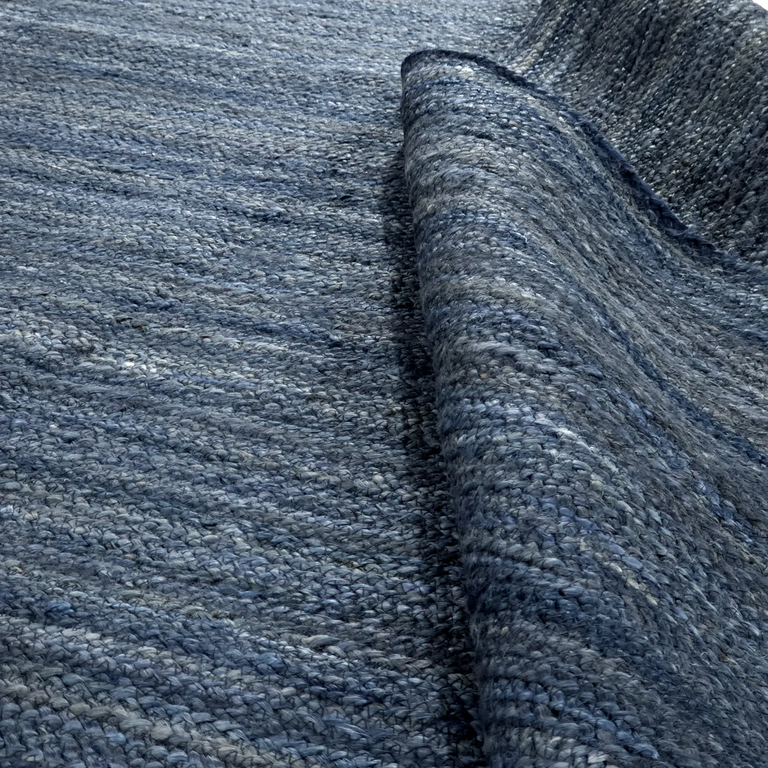 Tapete de juta - Amasia (azul)