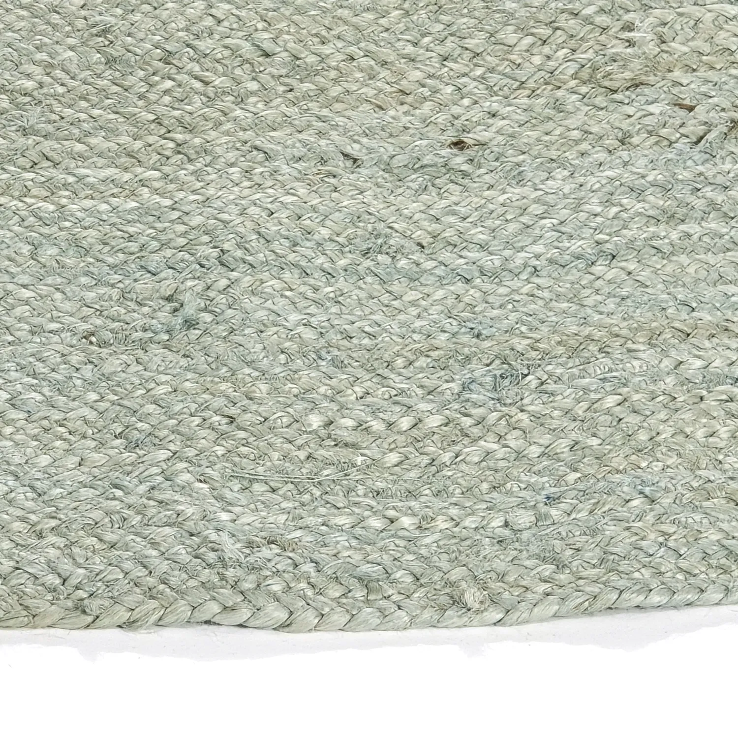 Tapete redondo de juta - Amasia (cinza)