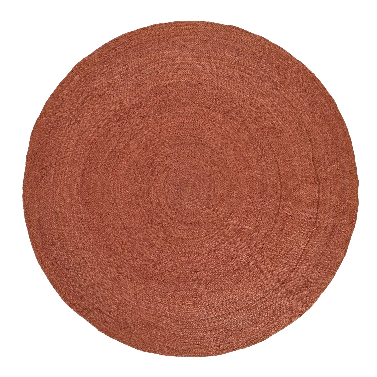 Tapete redondo de juta - Amasia (castanha)