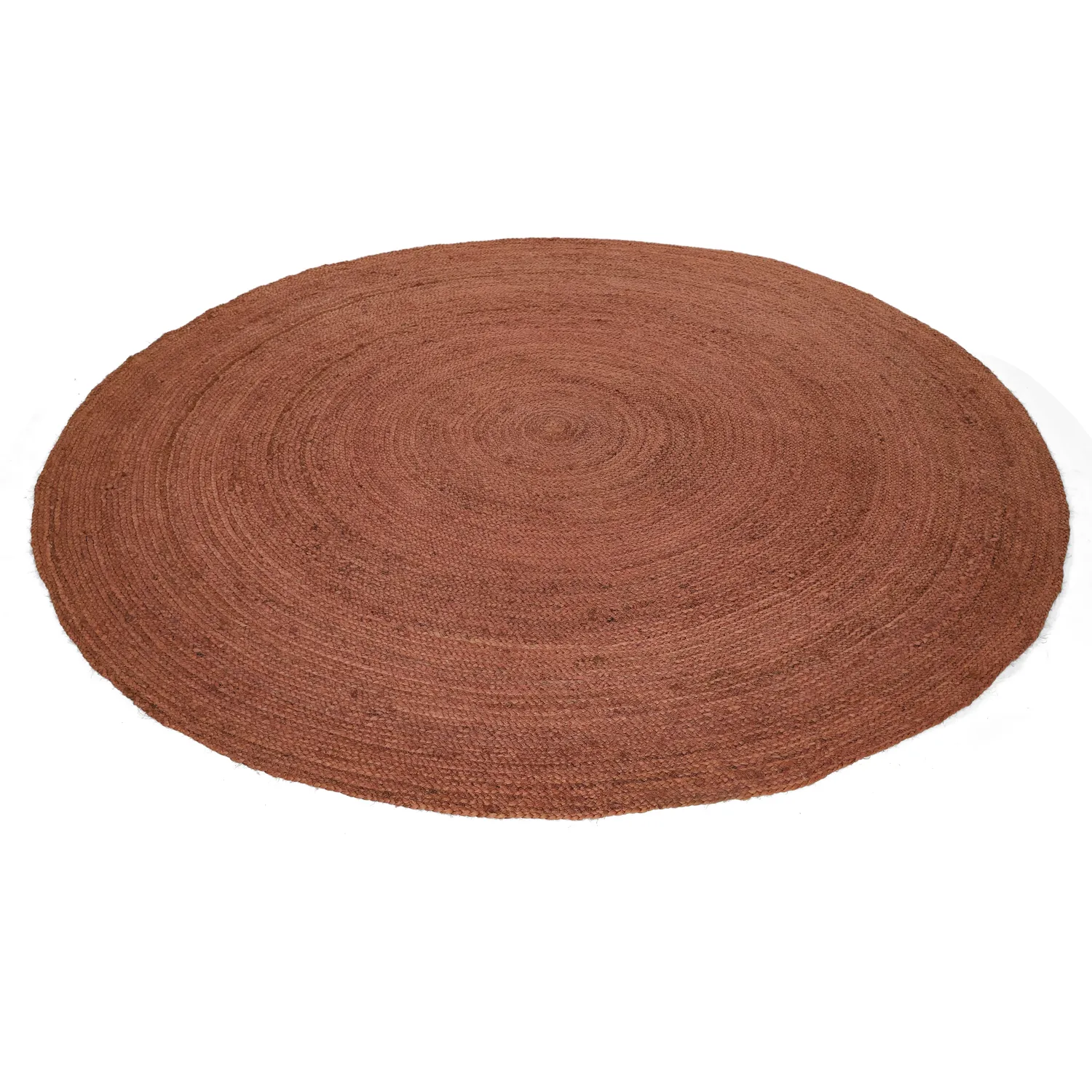 Tapete redondo de juta - Amasia (castanha)