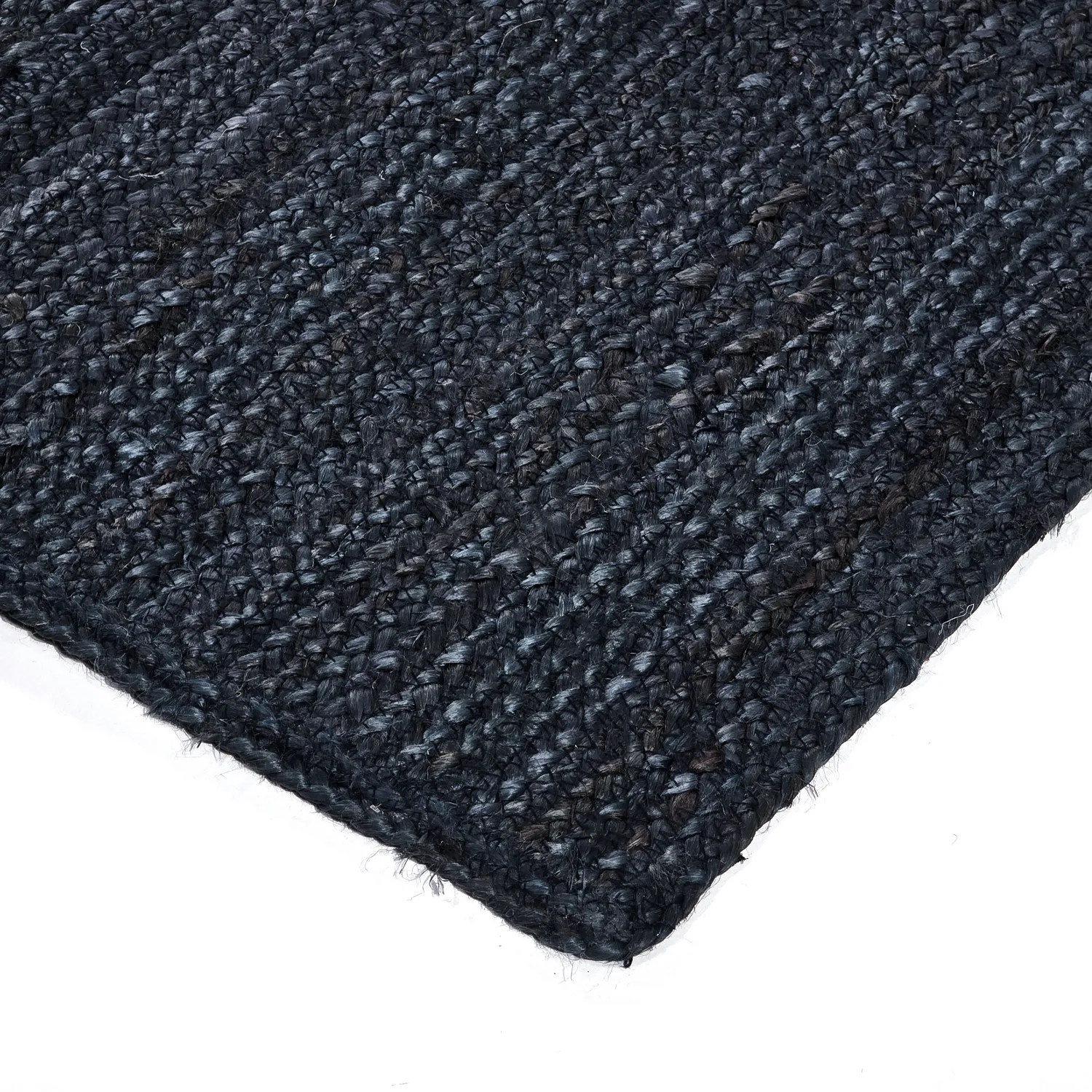 Tapete de juta - Amasia (azul escuro)