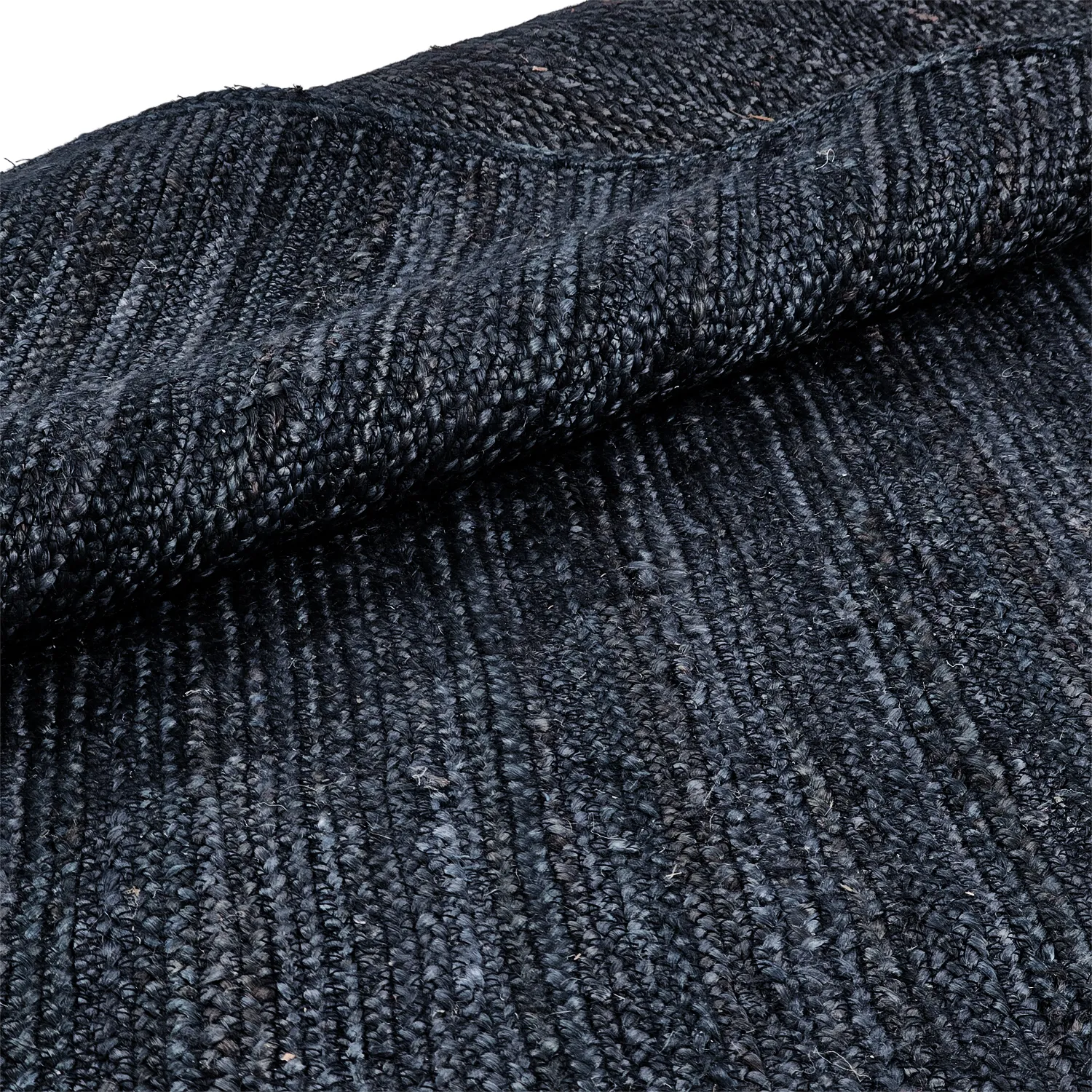 Tapete de juta - Amasia (azul escuro)