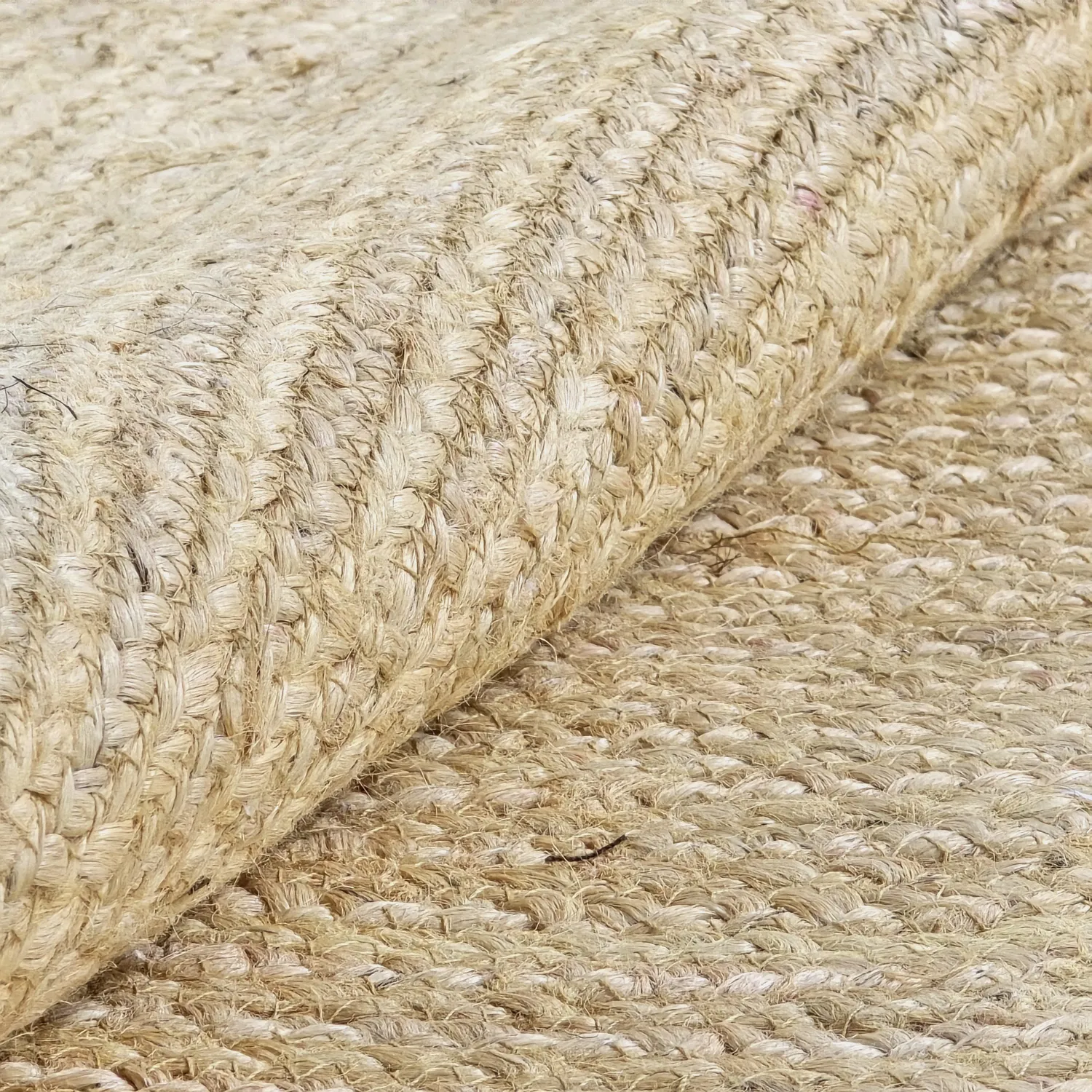 Tapete redondo de juta - Amasia (natureza)