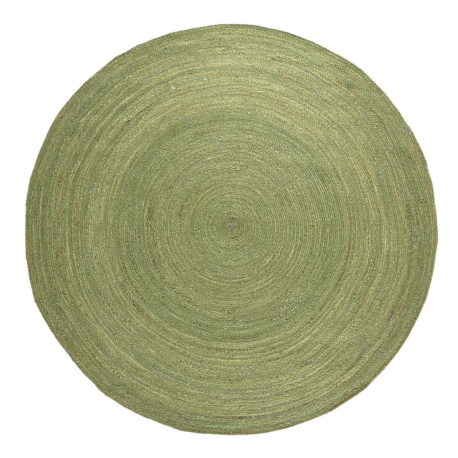 Tapete redondo de juta - Amasia (azeitona)