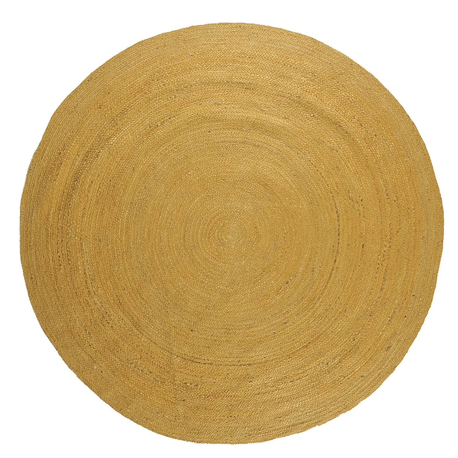 Tapete redondo de juta - Amasia (laranja)