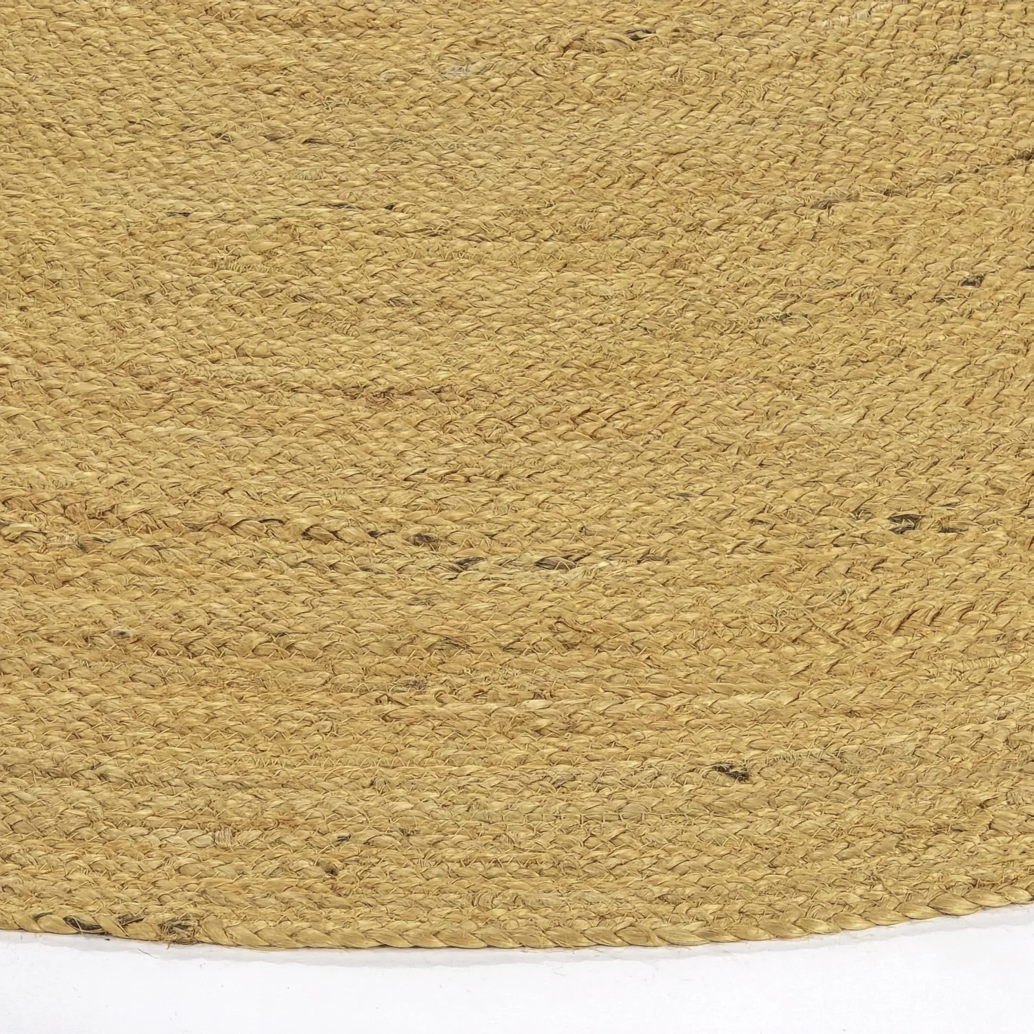 Tapete redondo de juta - Amasia (laranja)