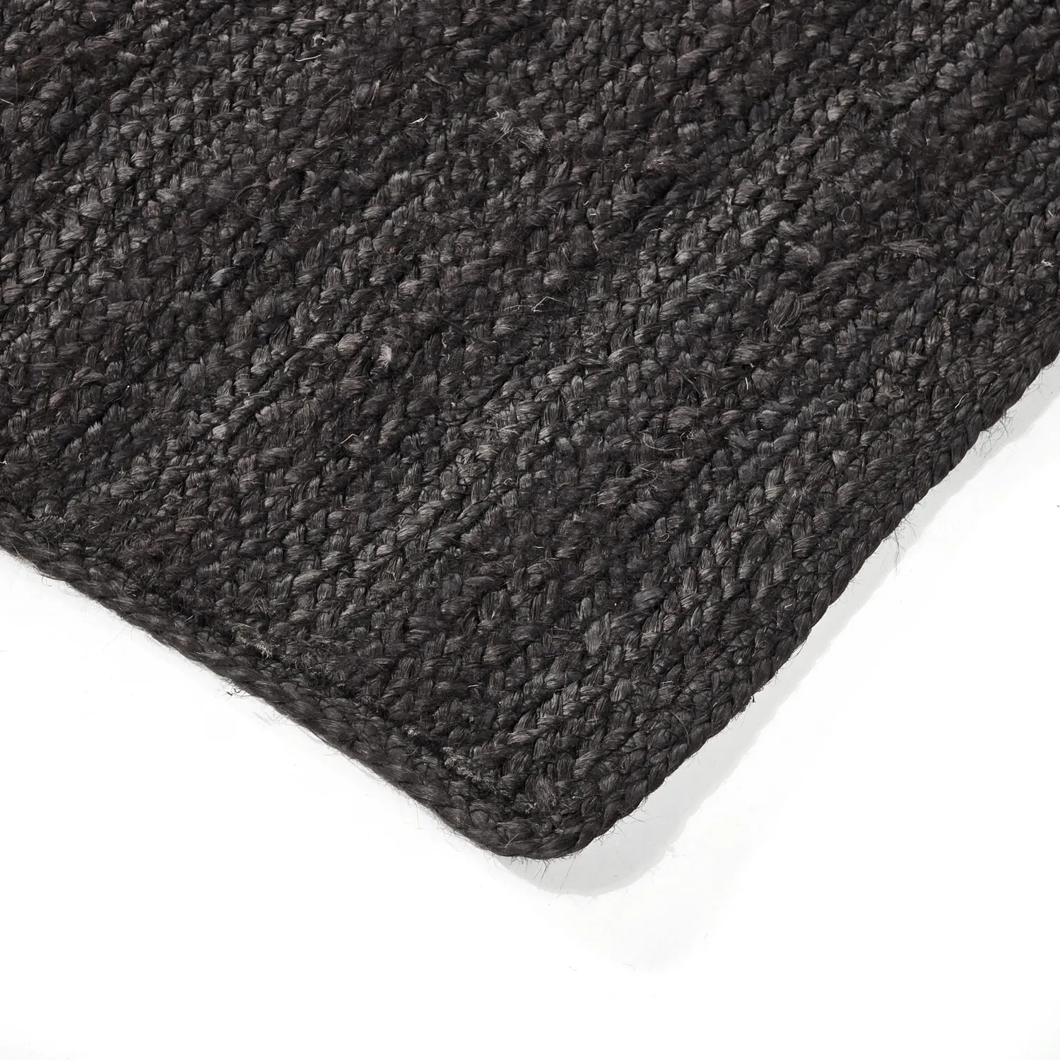 Tapete de juta - Amasia (preto)