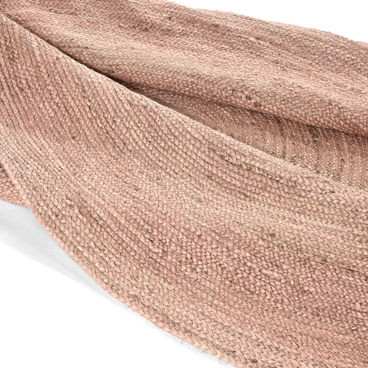 Tapete redondo de juta - Amasia (tan)