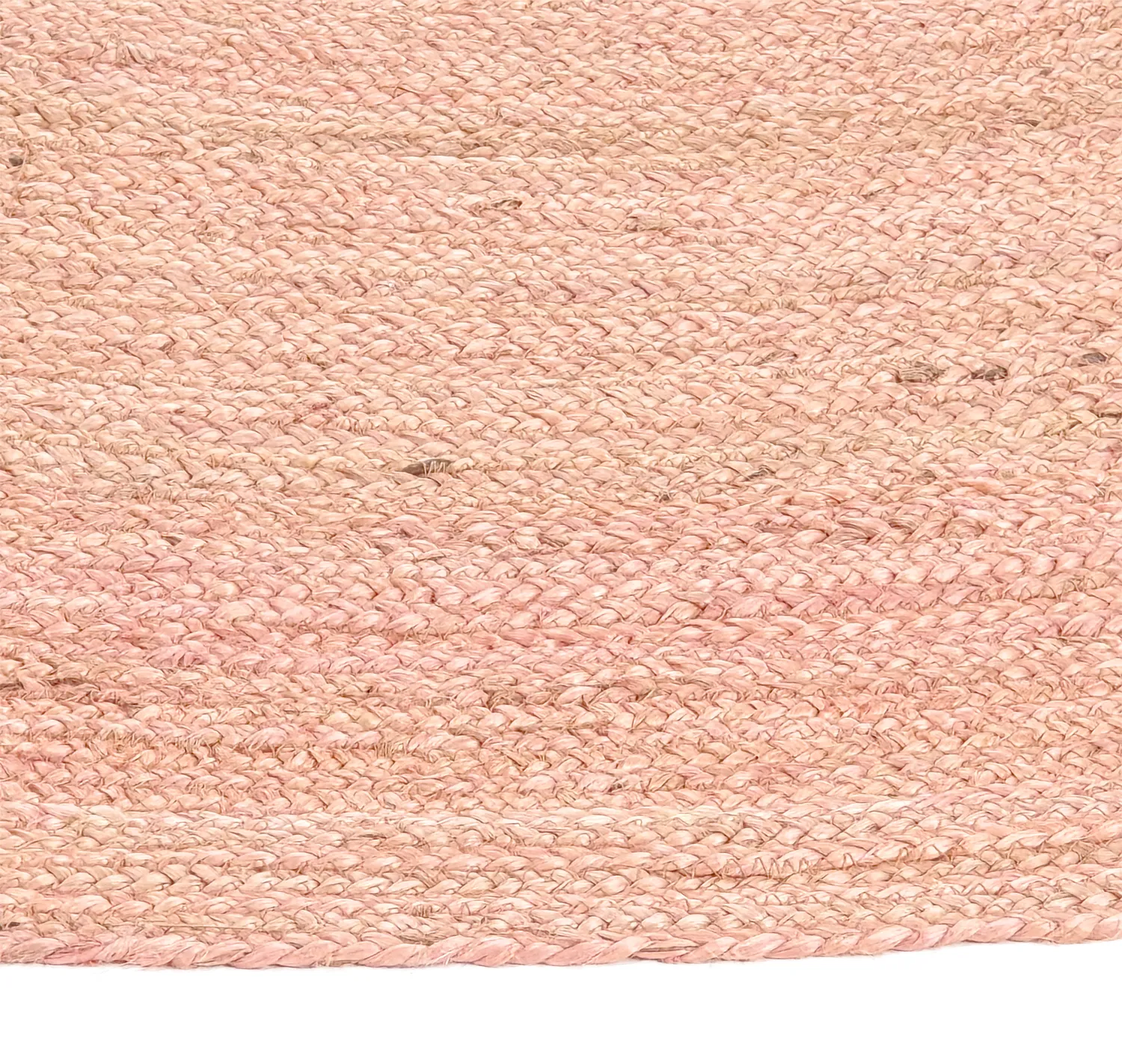 Tapete redondo de juta - Amasia (tan)