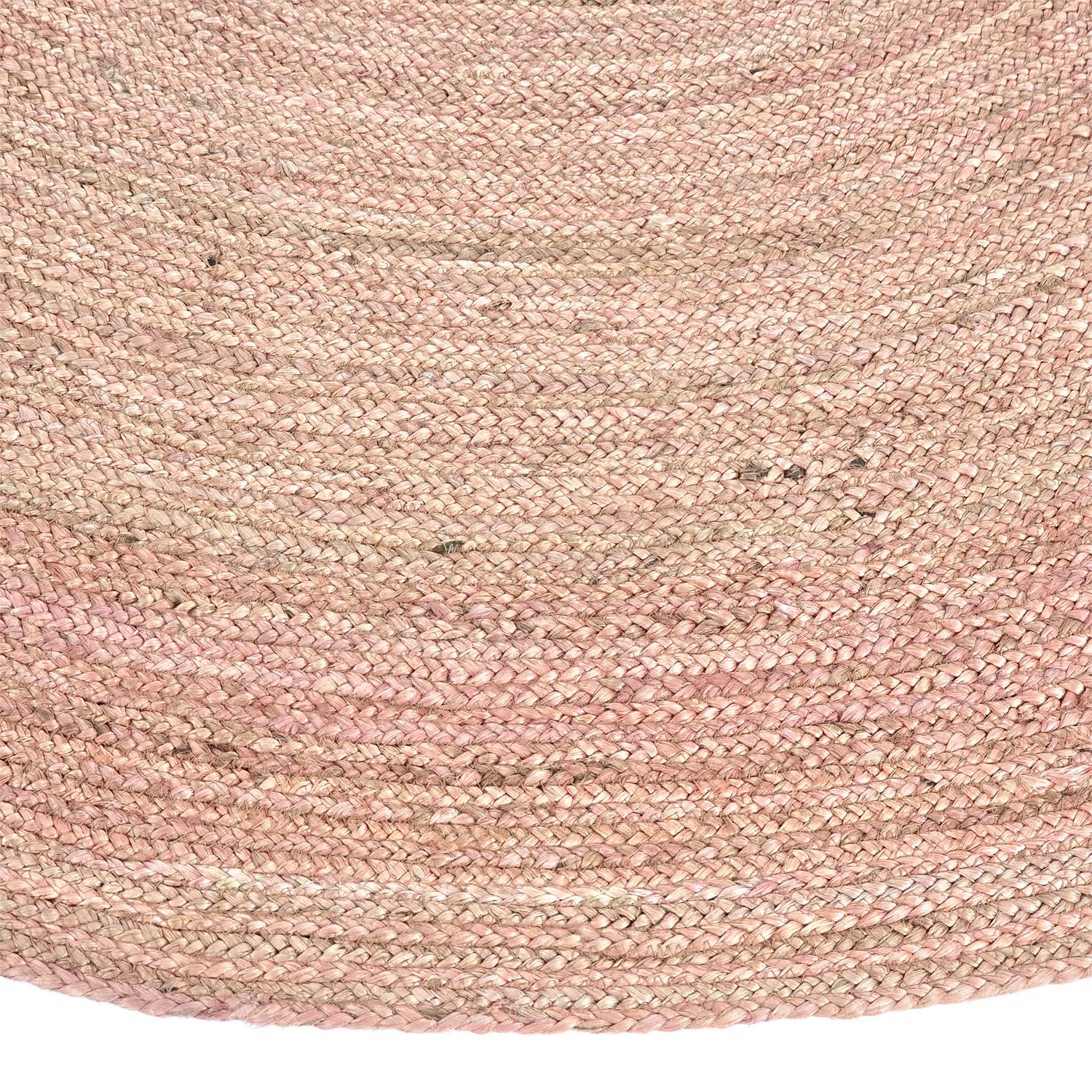 Tapete redondo de juta - Amasia (tan)