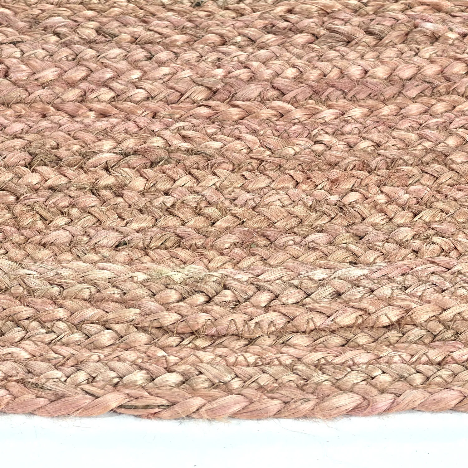 Tapete redondo de juta - Amasia (tan)