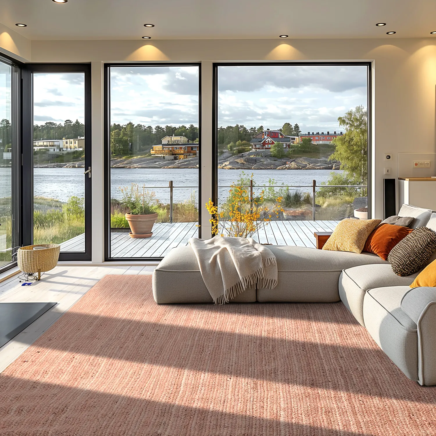 Tapete de juta - Amasia (tan)