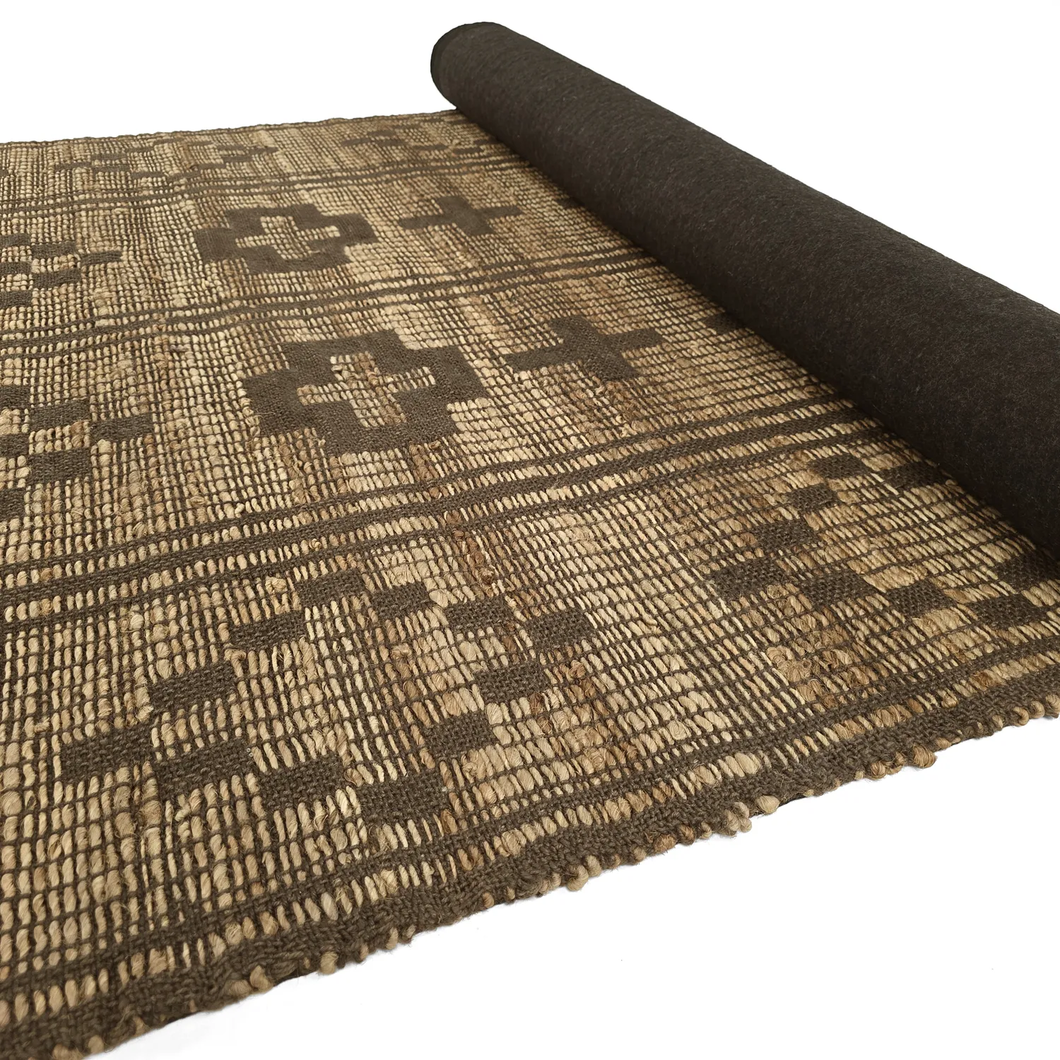 Tapete de juta - Daria (marrom)