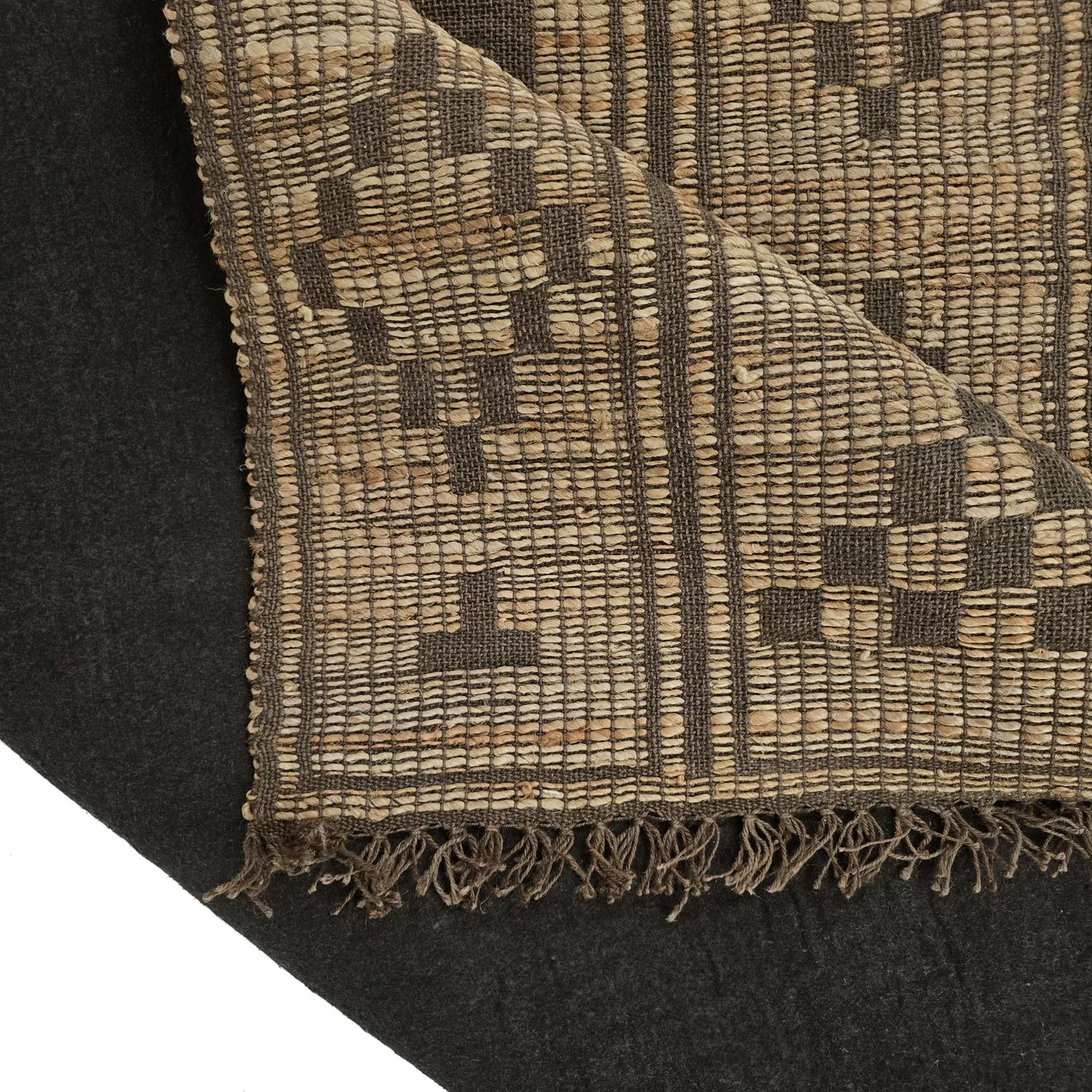 Tapete de juta - Daria (marrom)