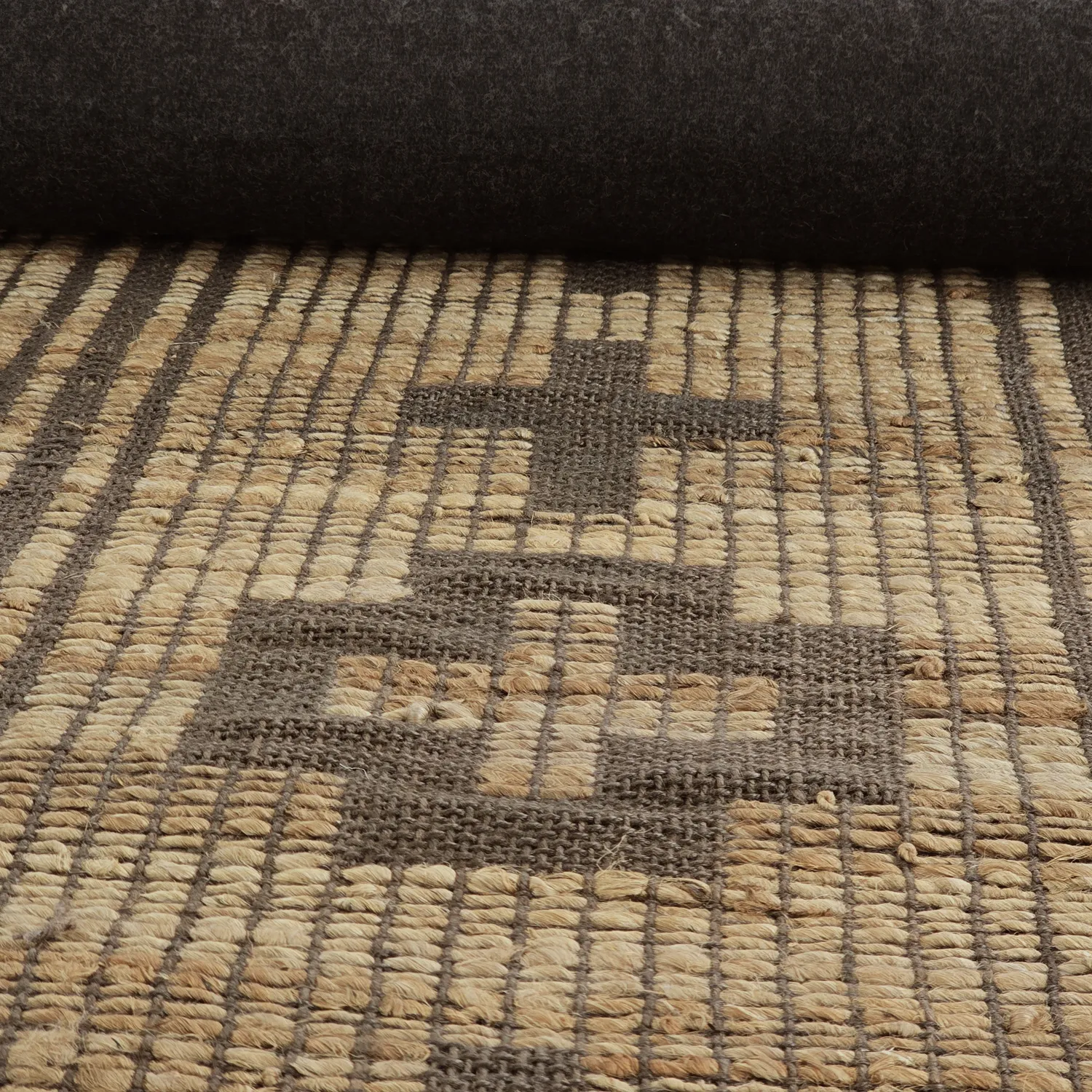 Tapete de juta - Daria (marrom)