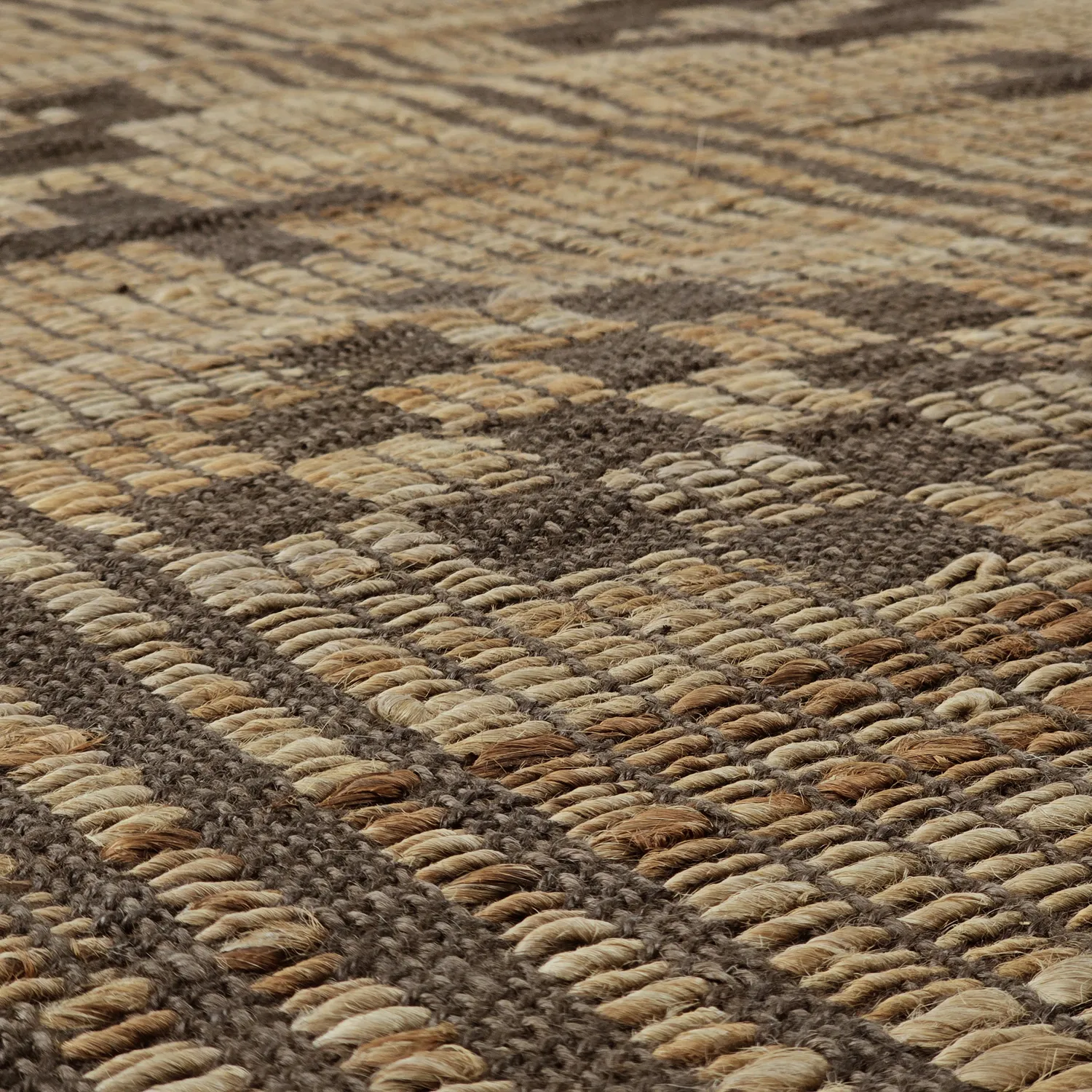 Tapete de juta - Daria (marrom)