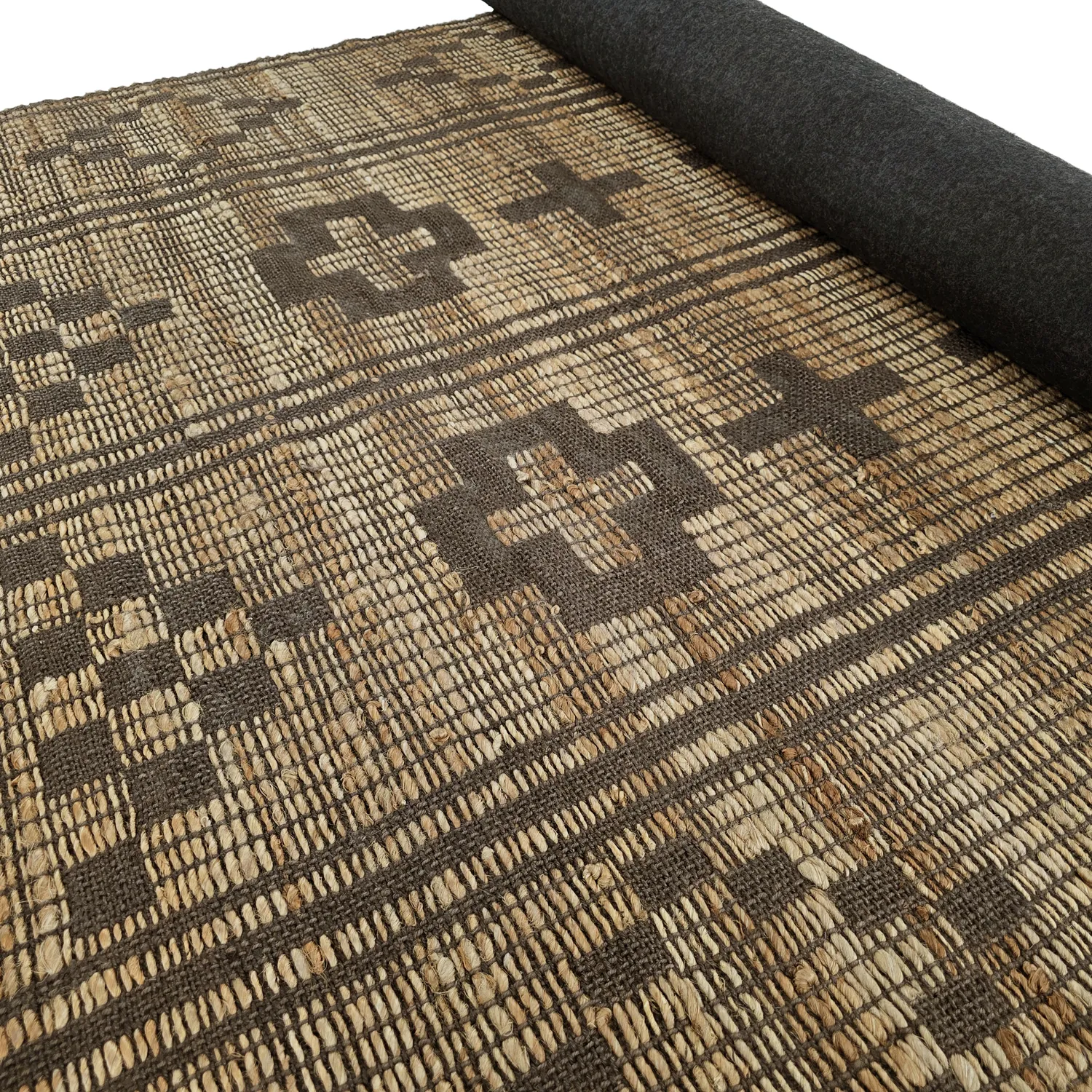 Tapete de juta - Daria (marrom)