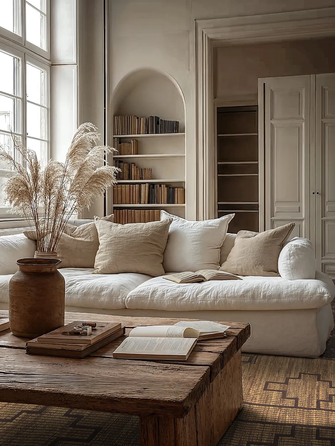 Tapete de juta - Kavita (marrom)